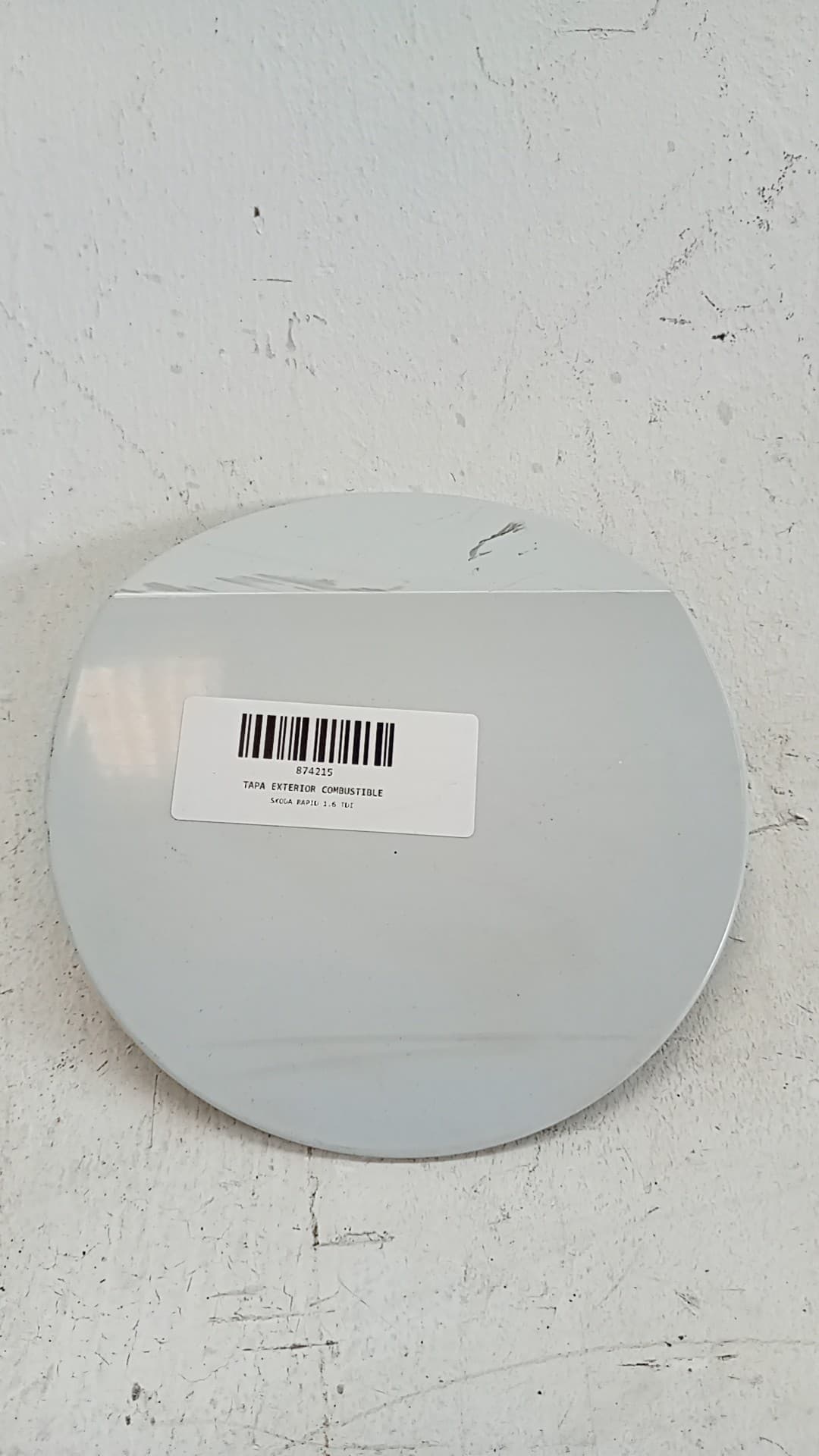 Tapa exterior combustible SKODA RAPID