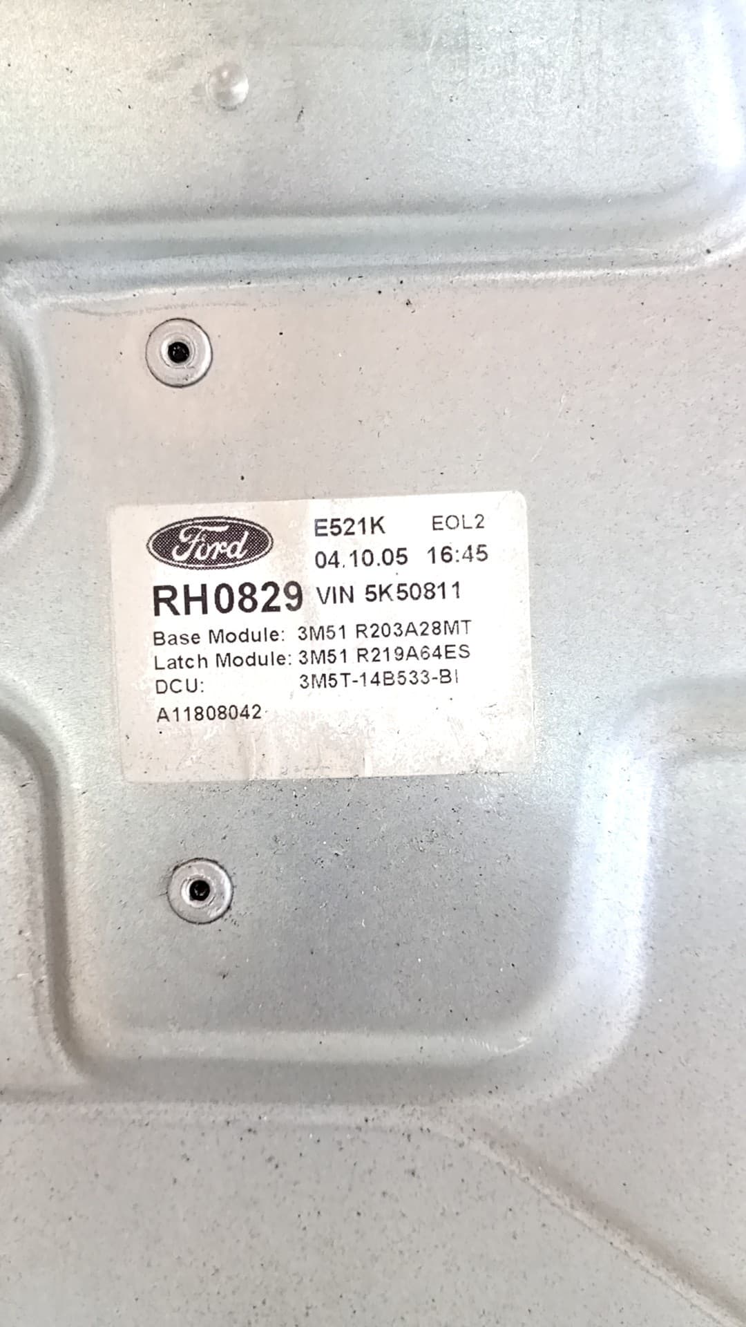 Elevalunas delantero derecho FORD FOCUS BERLINA (CAP) 3