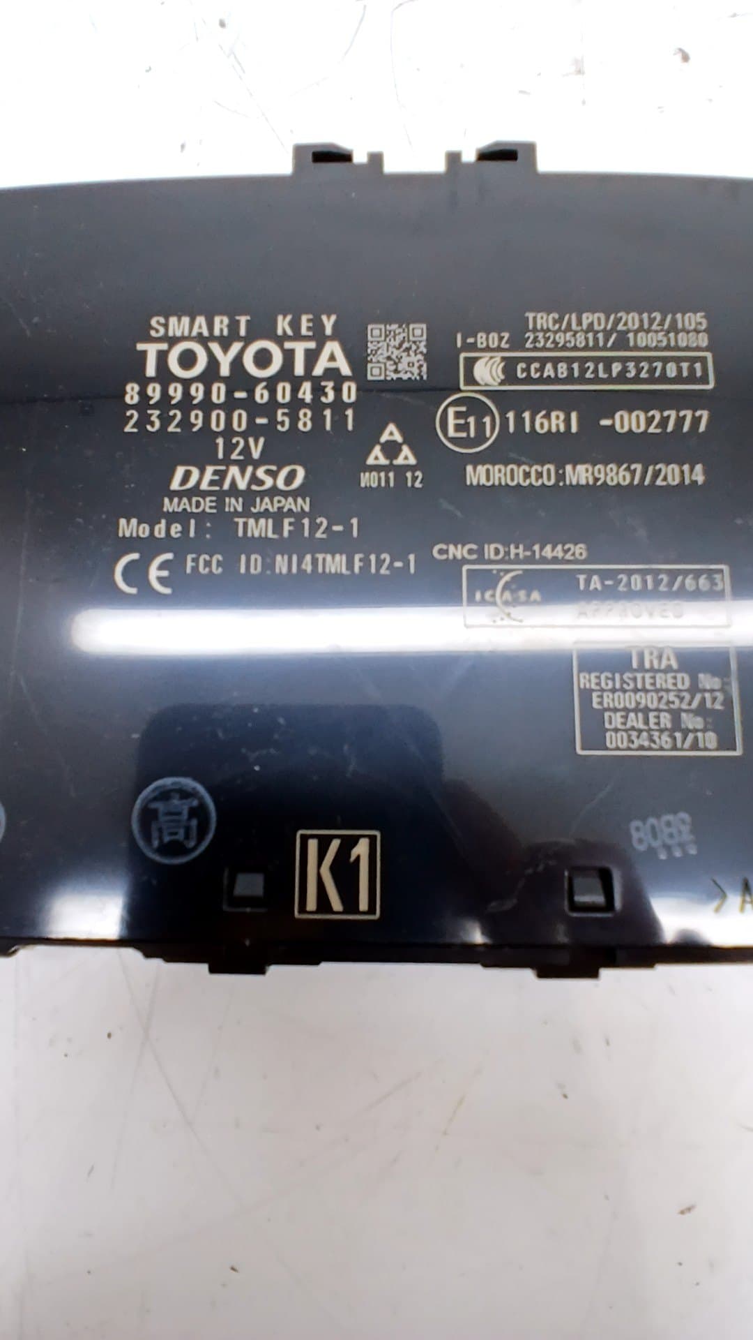 Modulo electronico TOYOTA LAND CRUISER PRADO (_J15_) 2