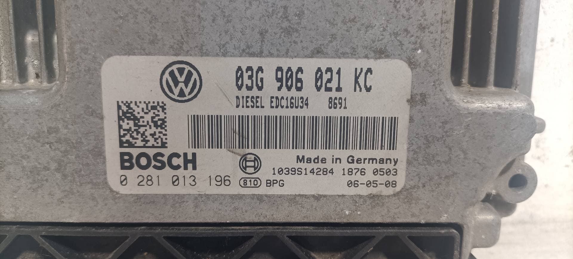 Centralita motor uce VOLKSWAGEN TOURAN (1T1) 3