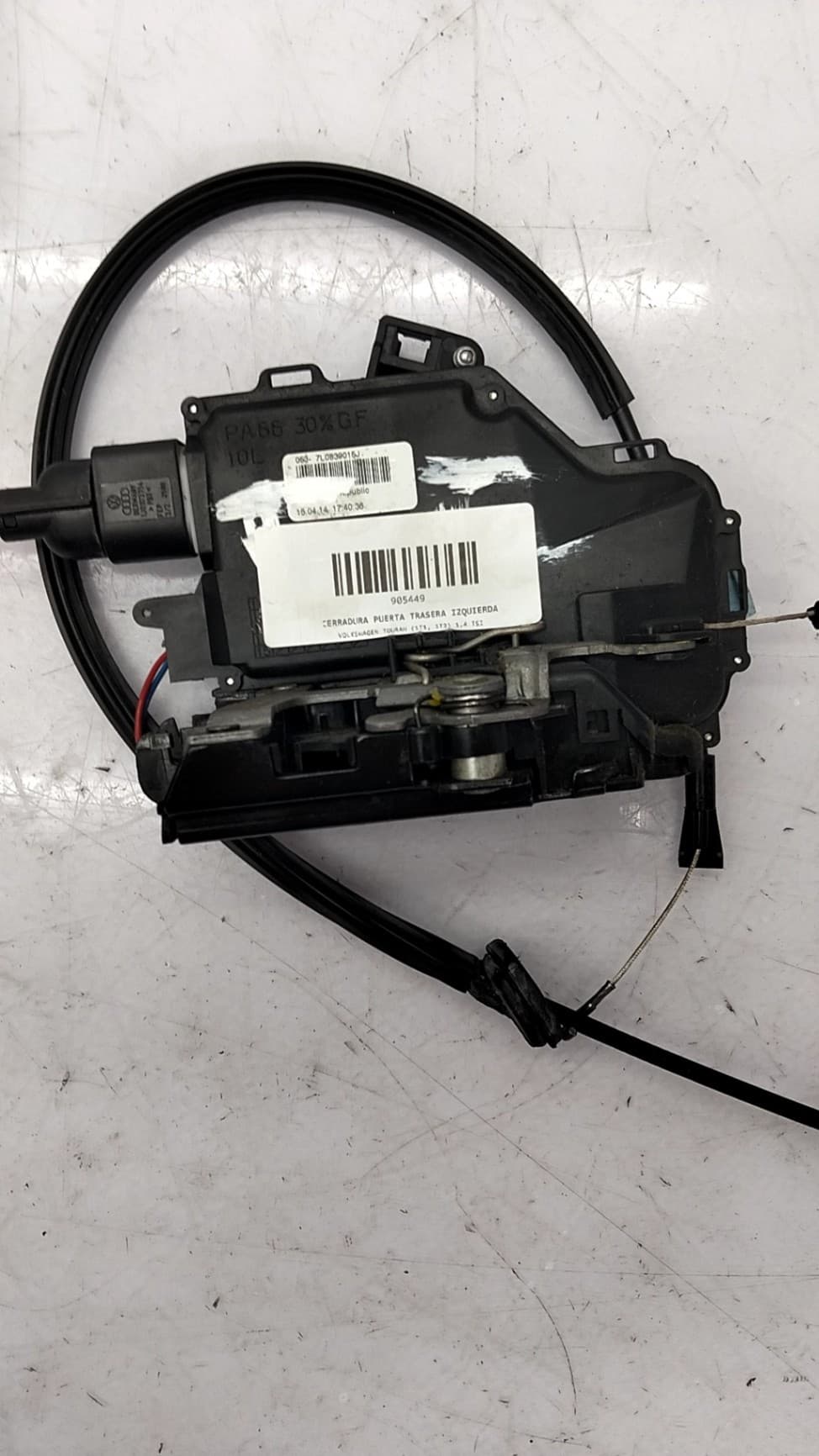 Cerradura puerta trasera izquierda VOLKSWAGEN TOURAN (1T1, 1T2)