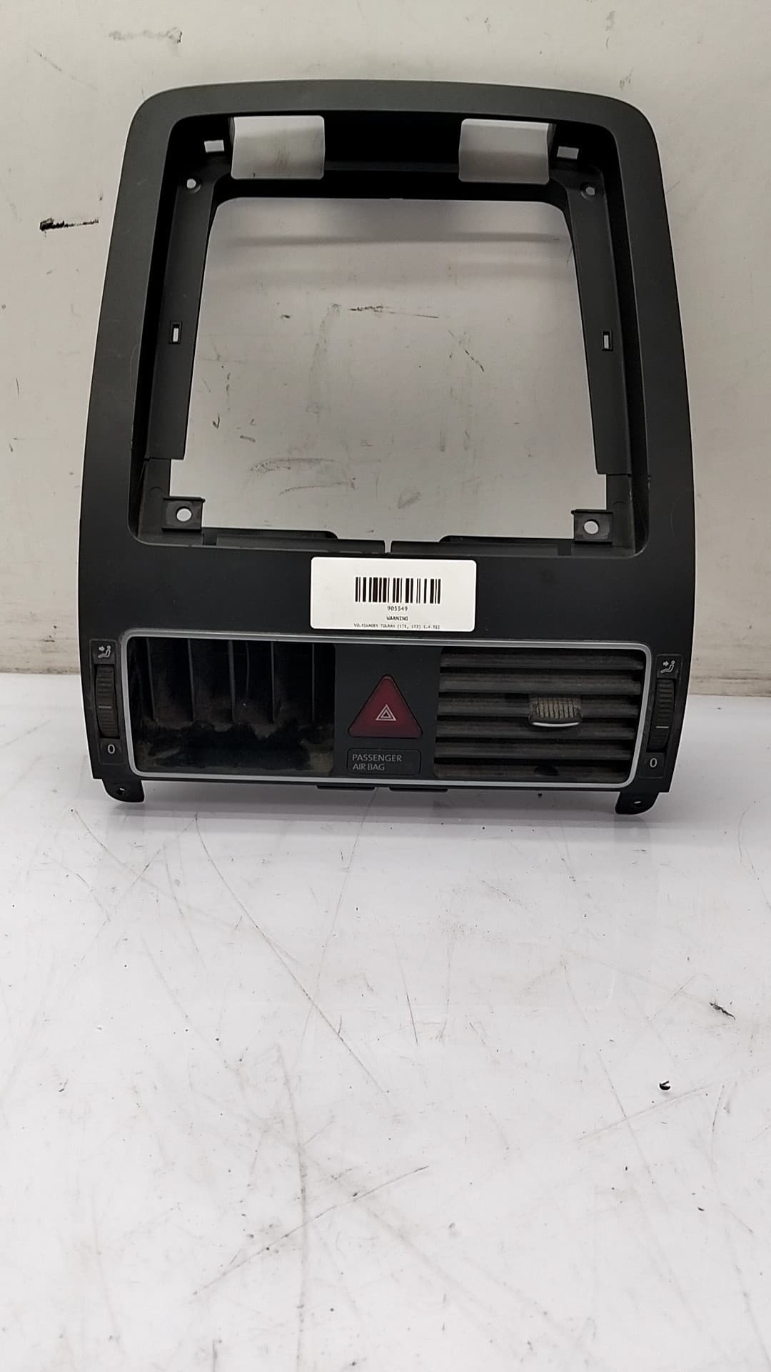 Warning VOLKSWAGEN TOURAN (1T1, 1T2)