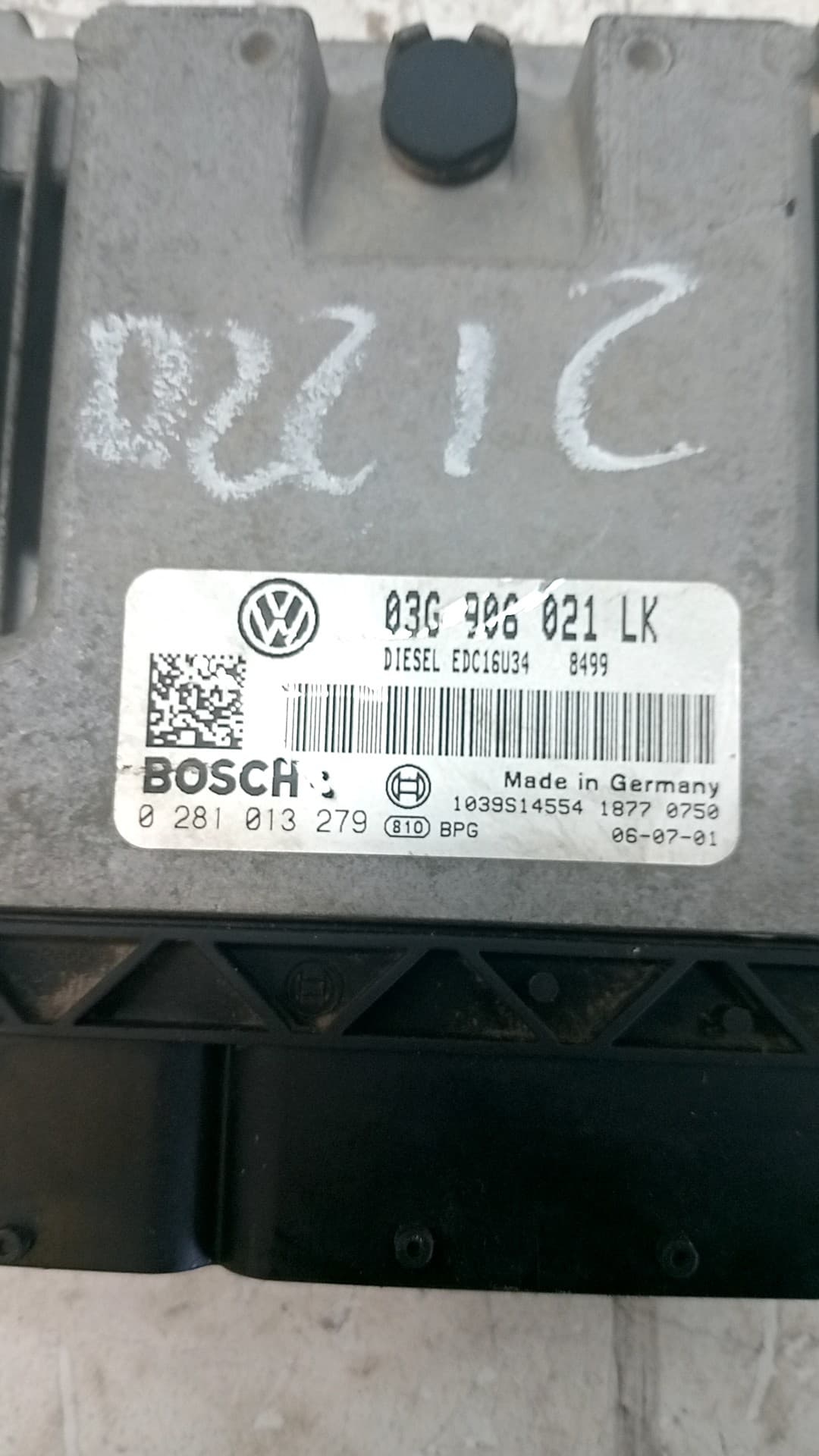 Centralita motor uce SEAT LEON (1P1) 2