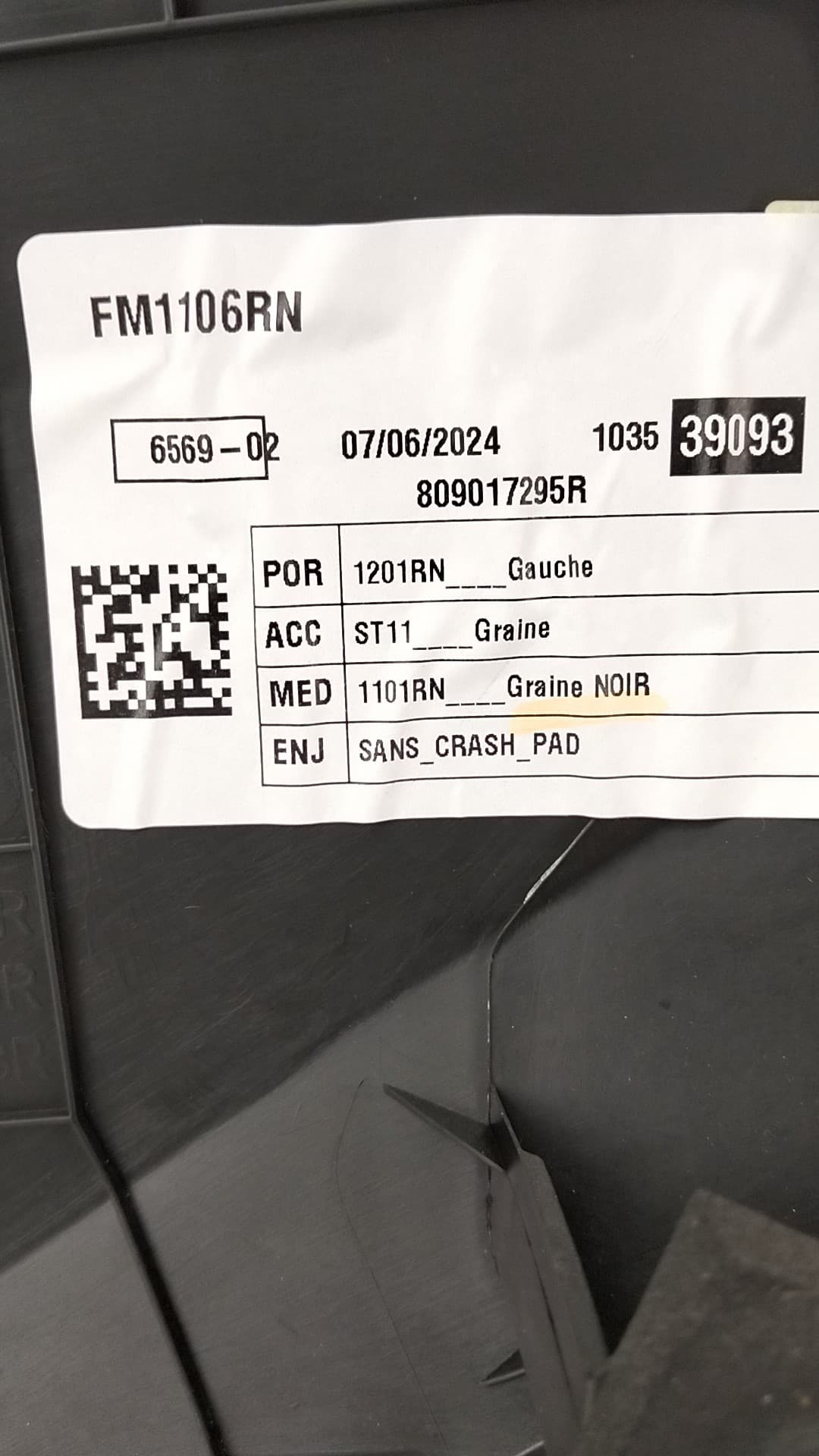 Recambio RENAULT KANGOO ref. 809017933R 2