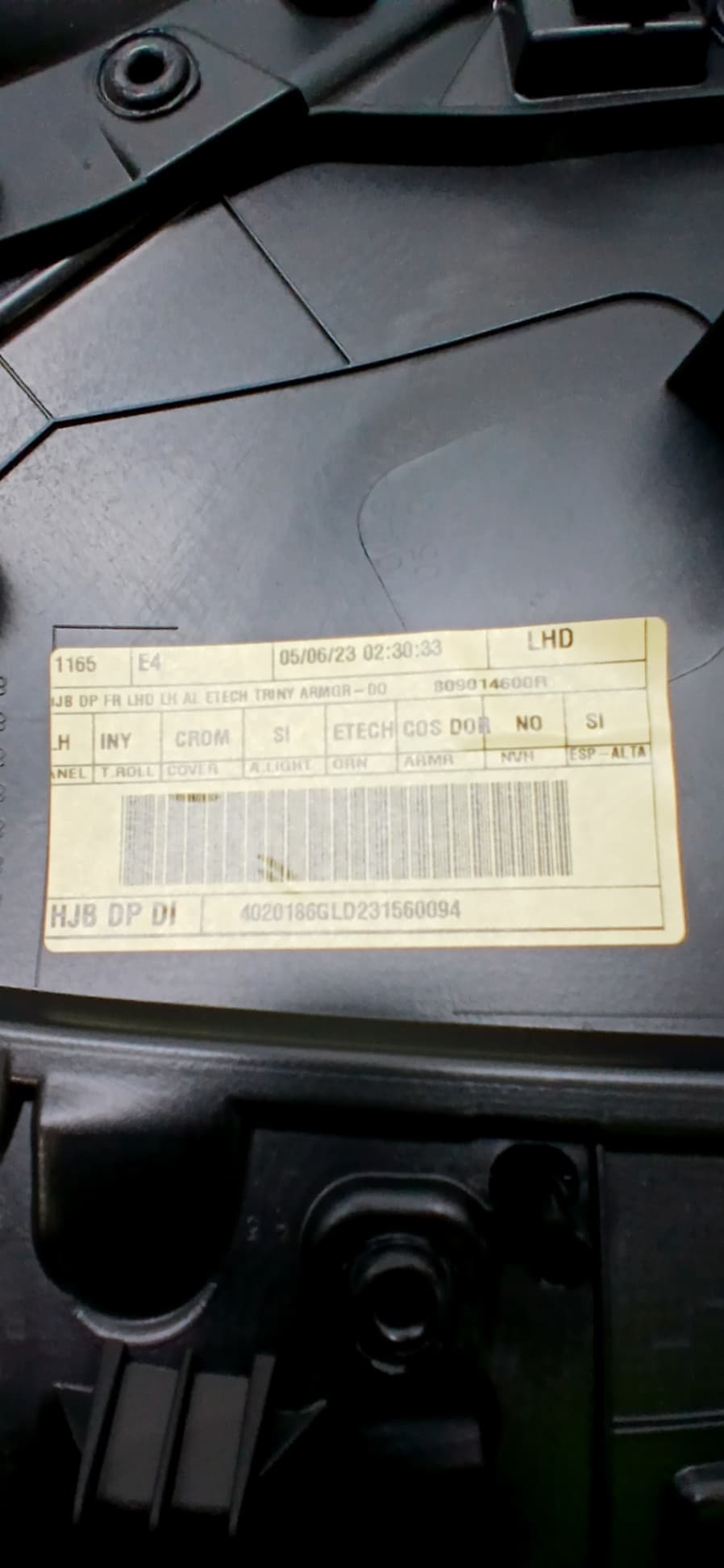 Recambio RENAULT CAPTUR II ref. 809014600R 2