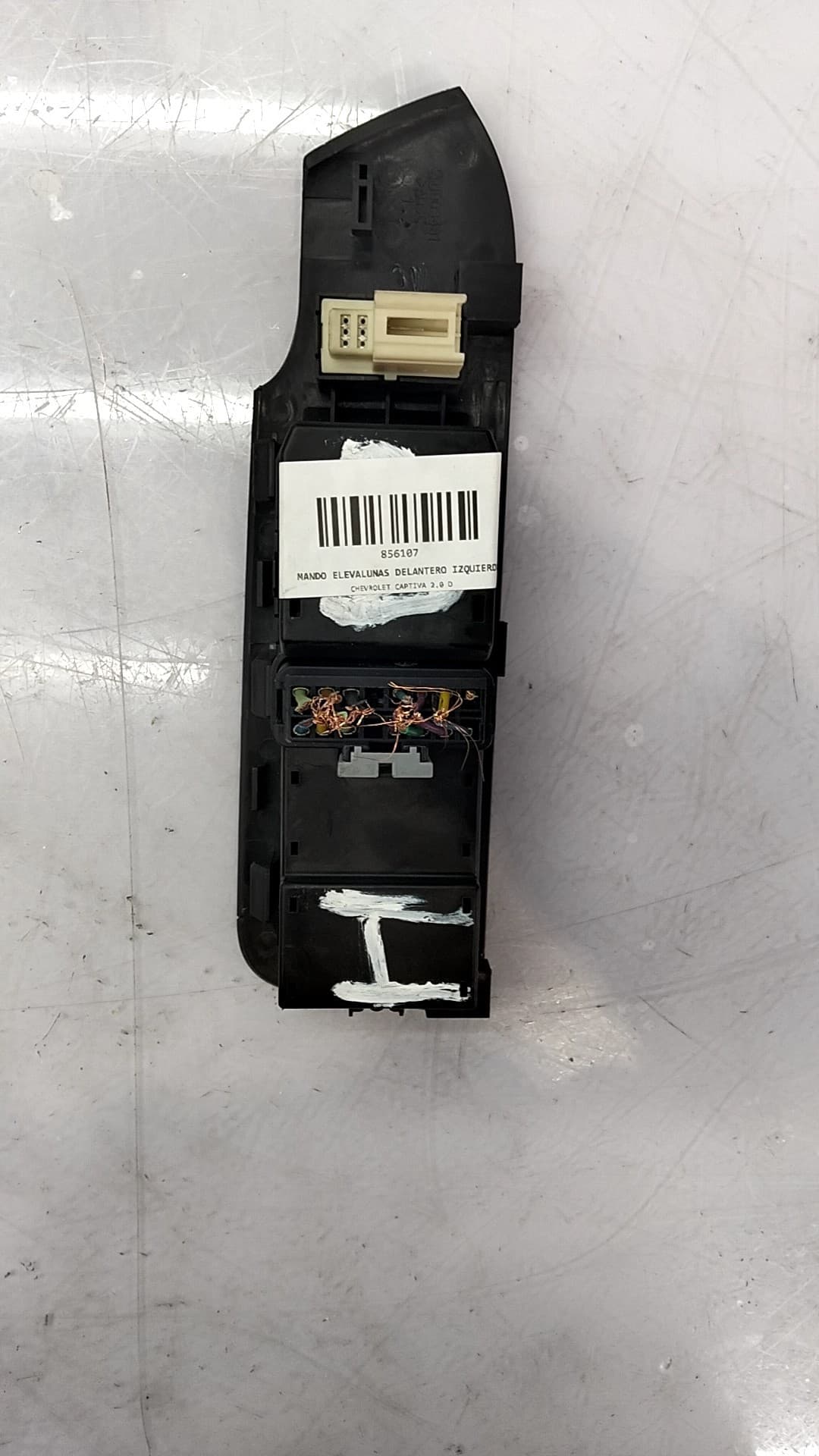 Mando elevalunas delantero izquierdo CHEVROLET CAPTIVA 2