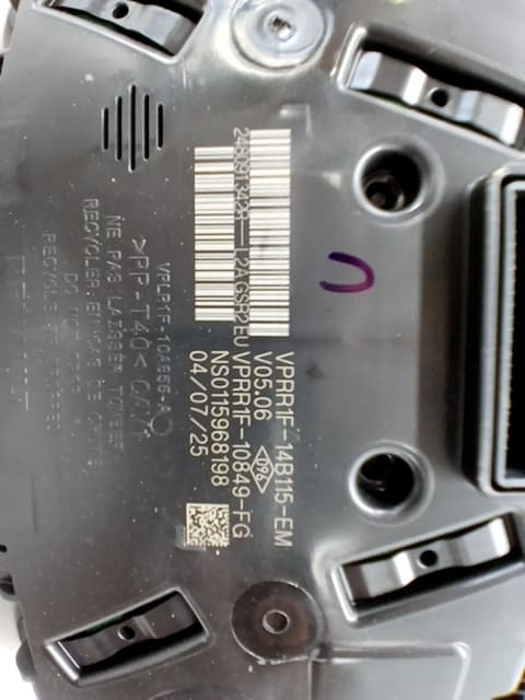 Cuadro instrumentos DACIA SANDERO 2
