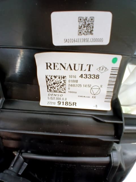 Mueble interior calefaccion DACIA SANDERO 2