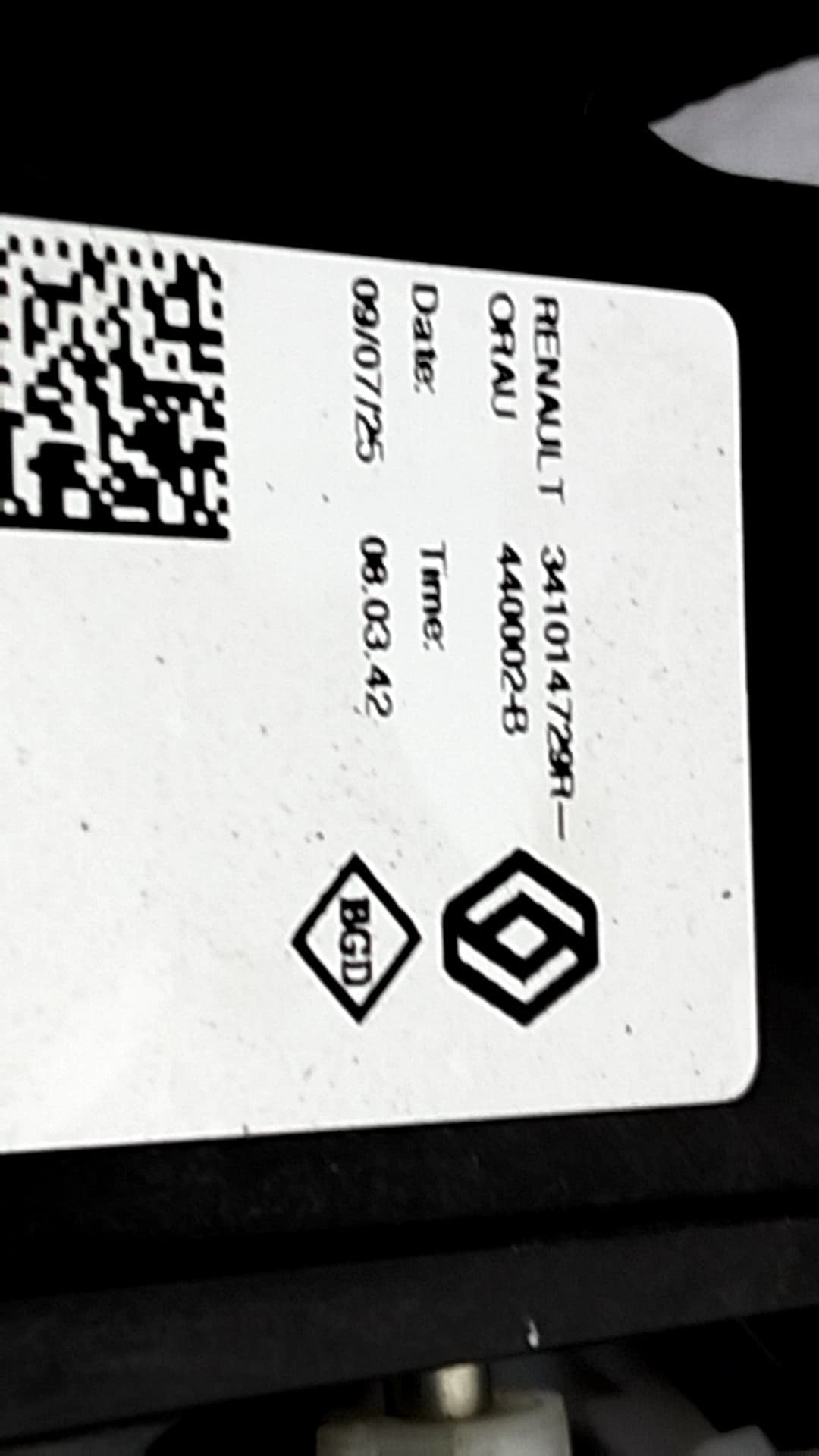 Palanca cambio DACIA SANDERO 3