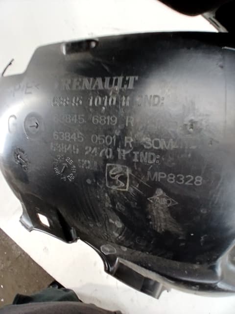 Paso rueda delantero izquierdo DACIA SANDERO 2