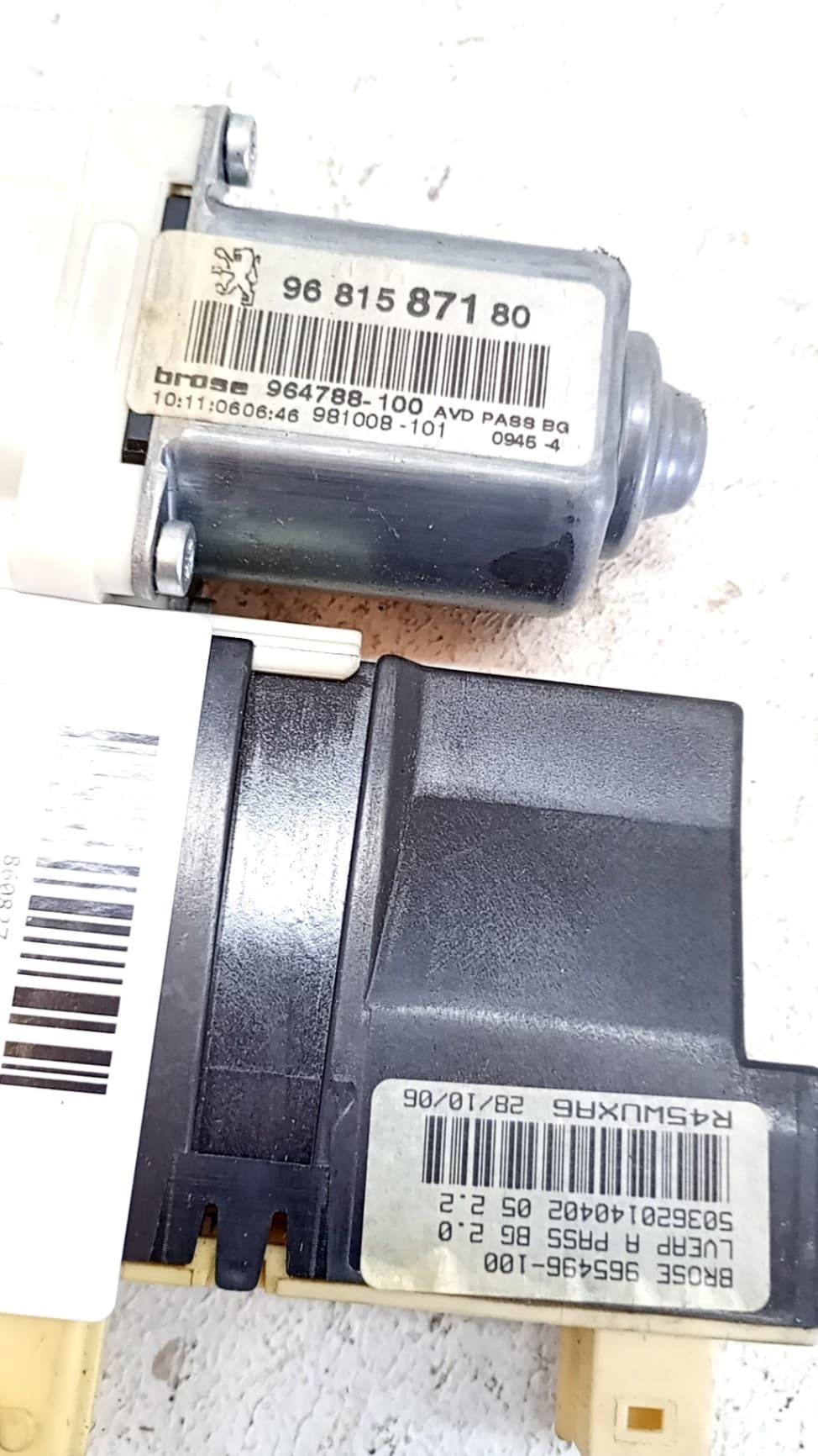 Motor elevalunas delantero derecho PEUGEOT 307 (S1) 2