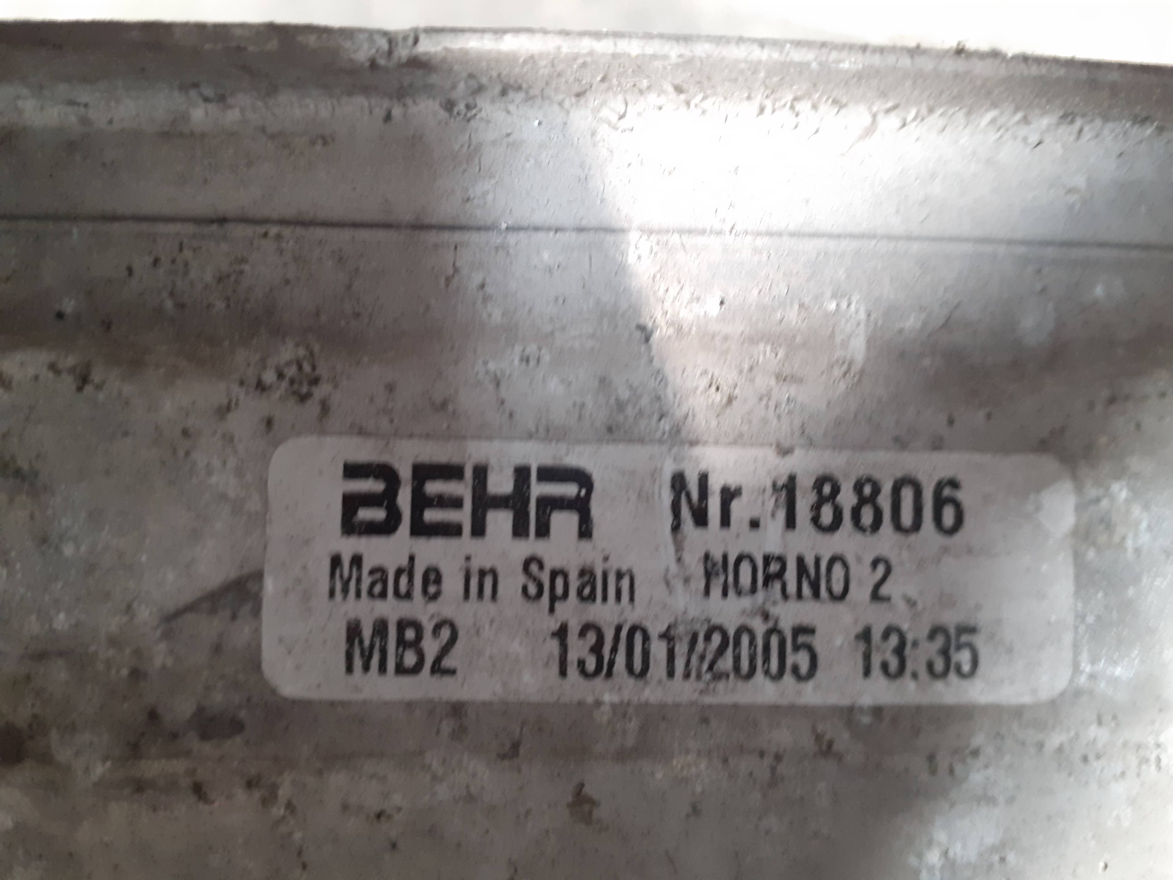 Intercooler RENAULT MEGANE II BERLINA 5P 2