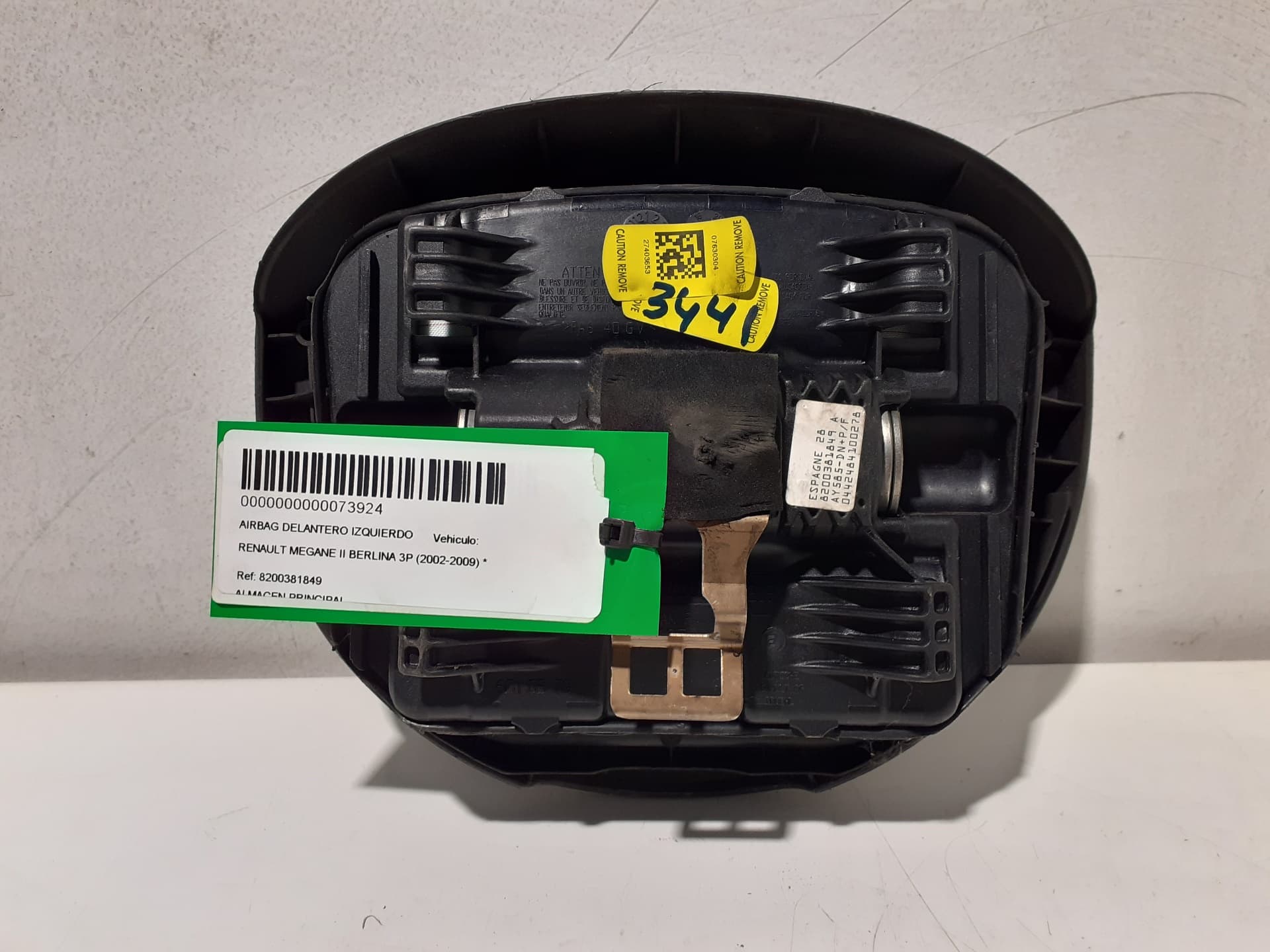 Airbag delantero izquierdo RENAULT MEGANE II BERLINA 5P 3