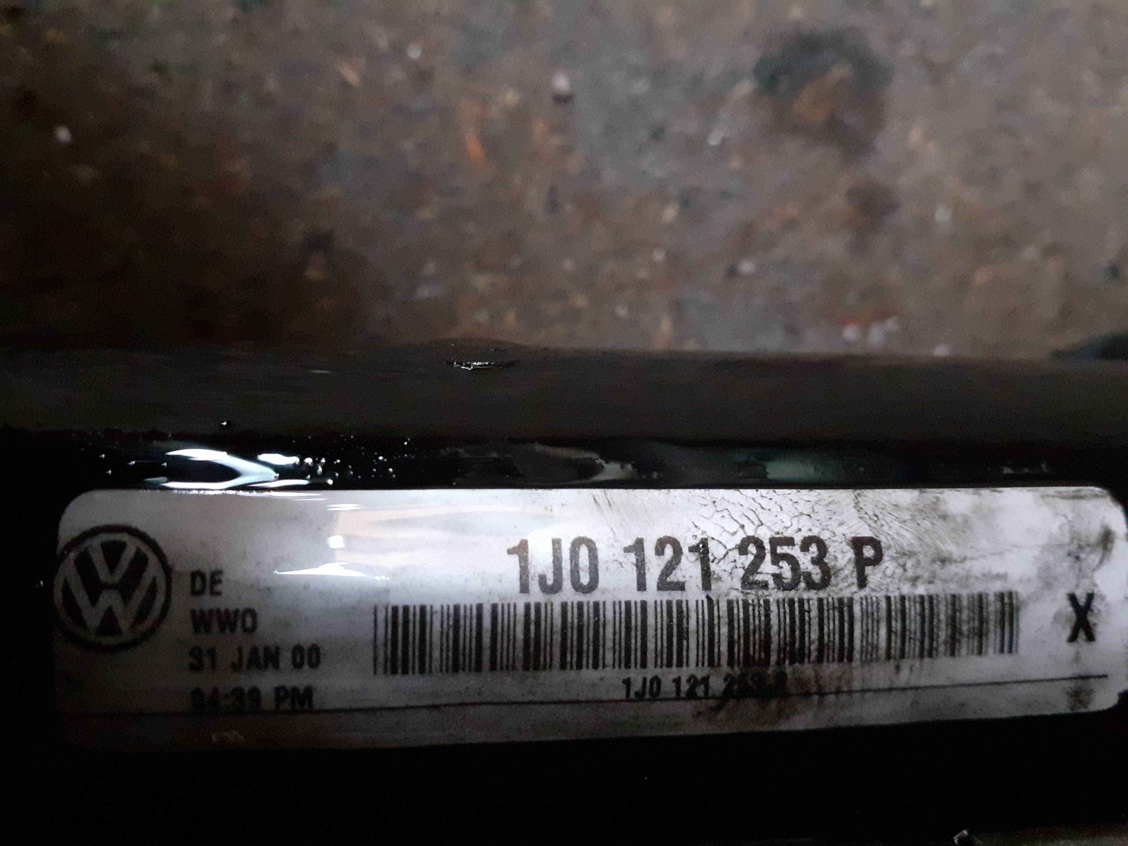 Radiador agua SKODA OCTAVIA BERLINA (1U2) 2