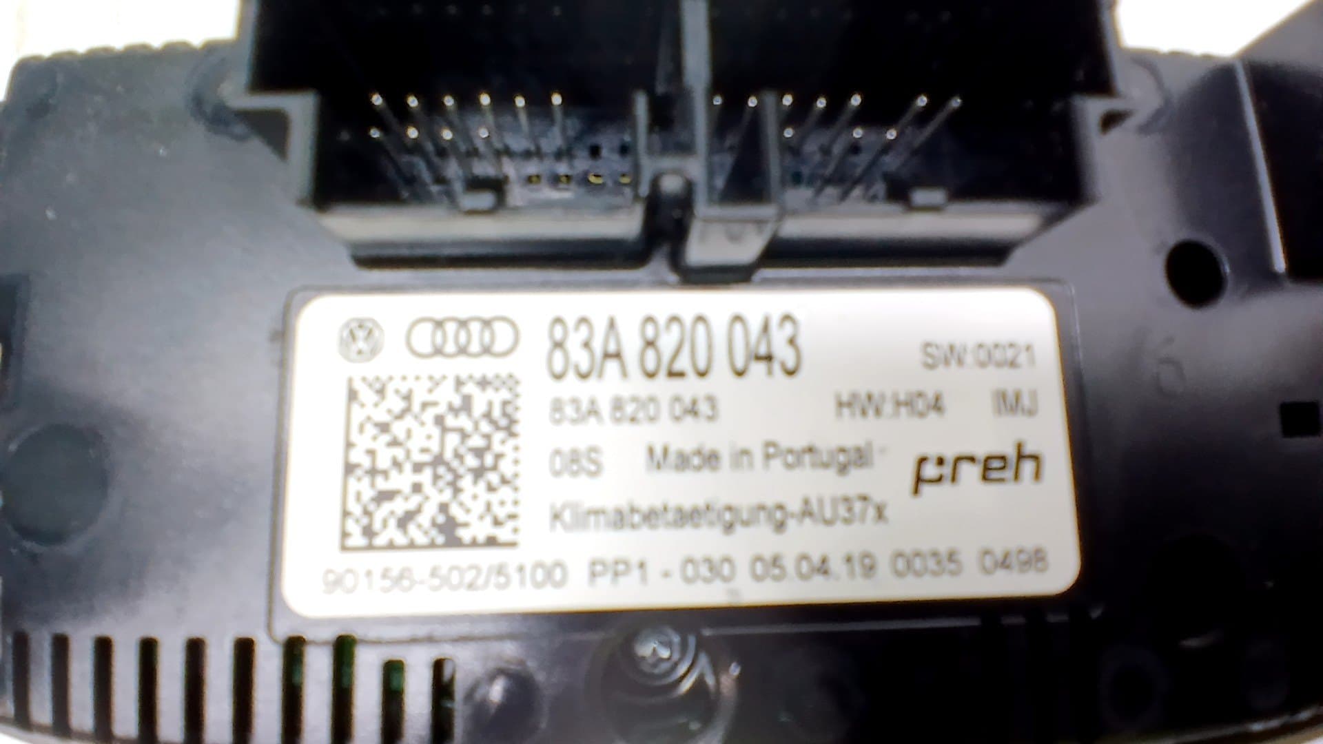 Mando climatizador AUDI A1 SPORTBACK (GBA) 2