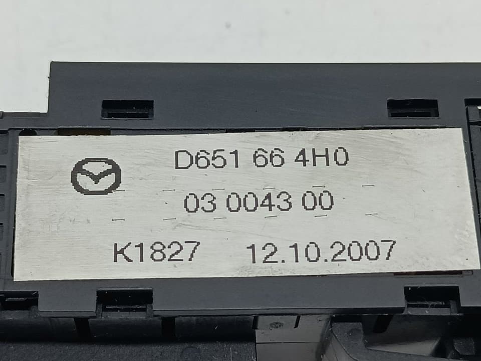 Warning MAZDA 2 LIM 2