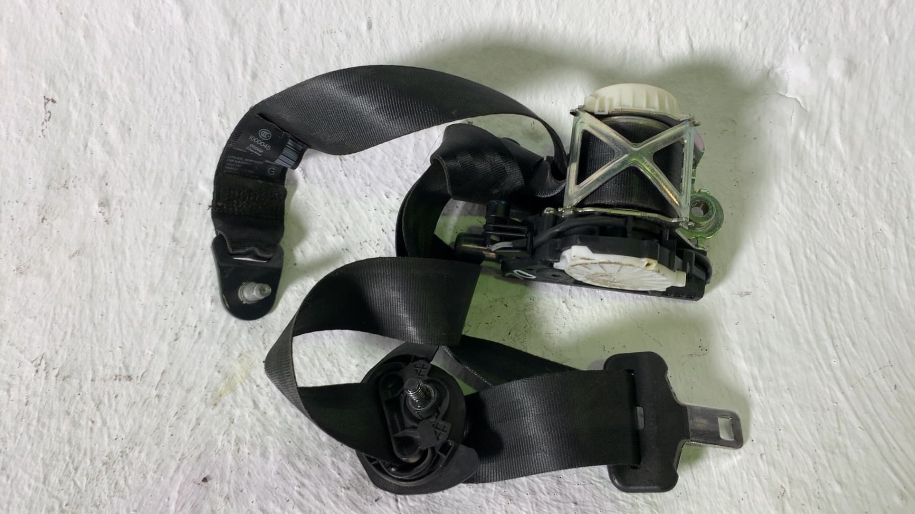 Cinturon seguridad delantero izquierdo CITROEN C5 III BREAK (RW_)
