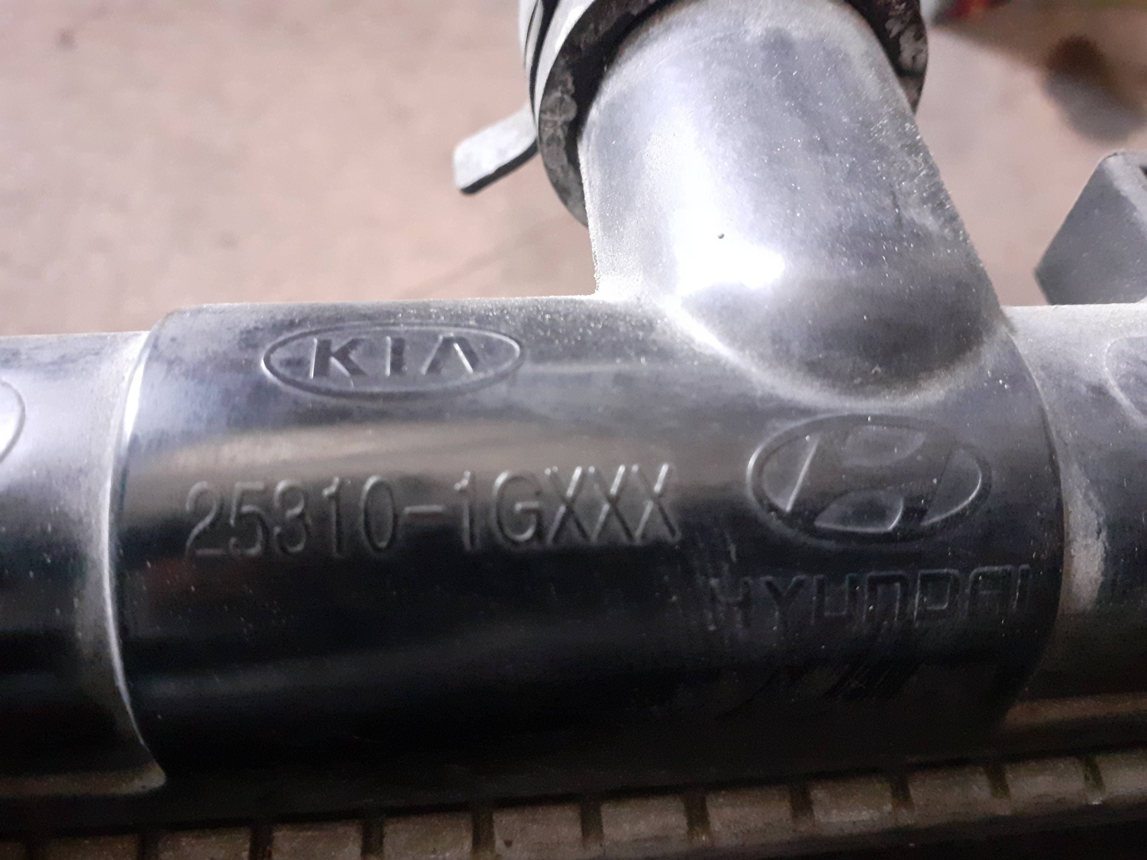 Radiador agua KIA RIO 2