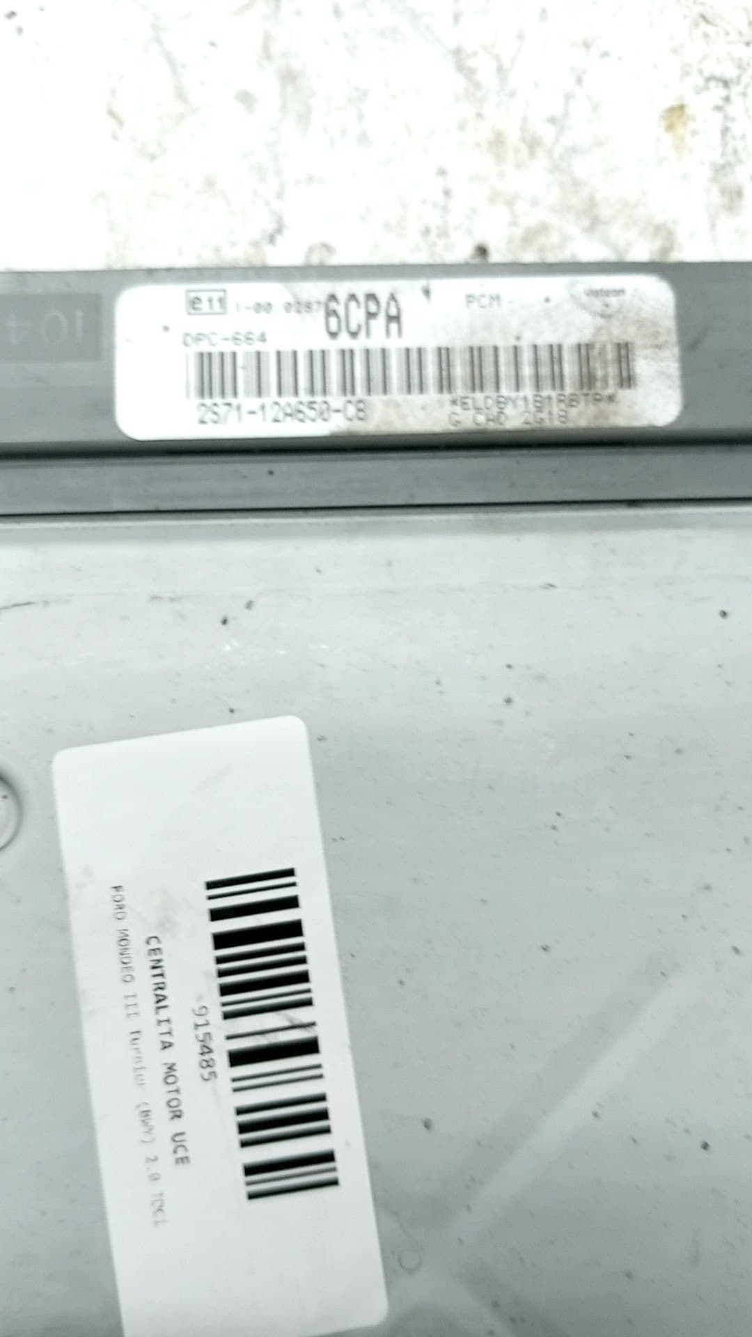 Centralita motor uce FORD MONDEO III TURNIER (BWY) 2