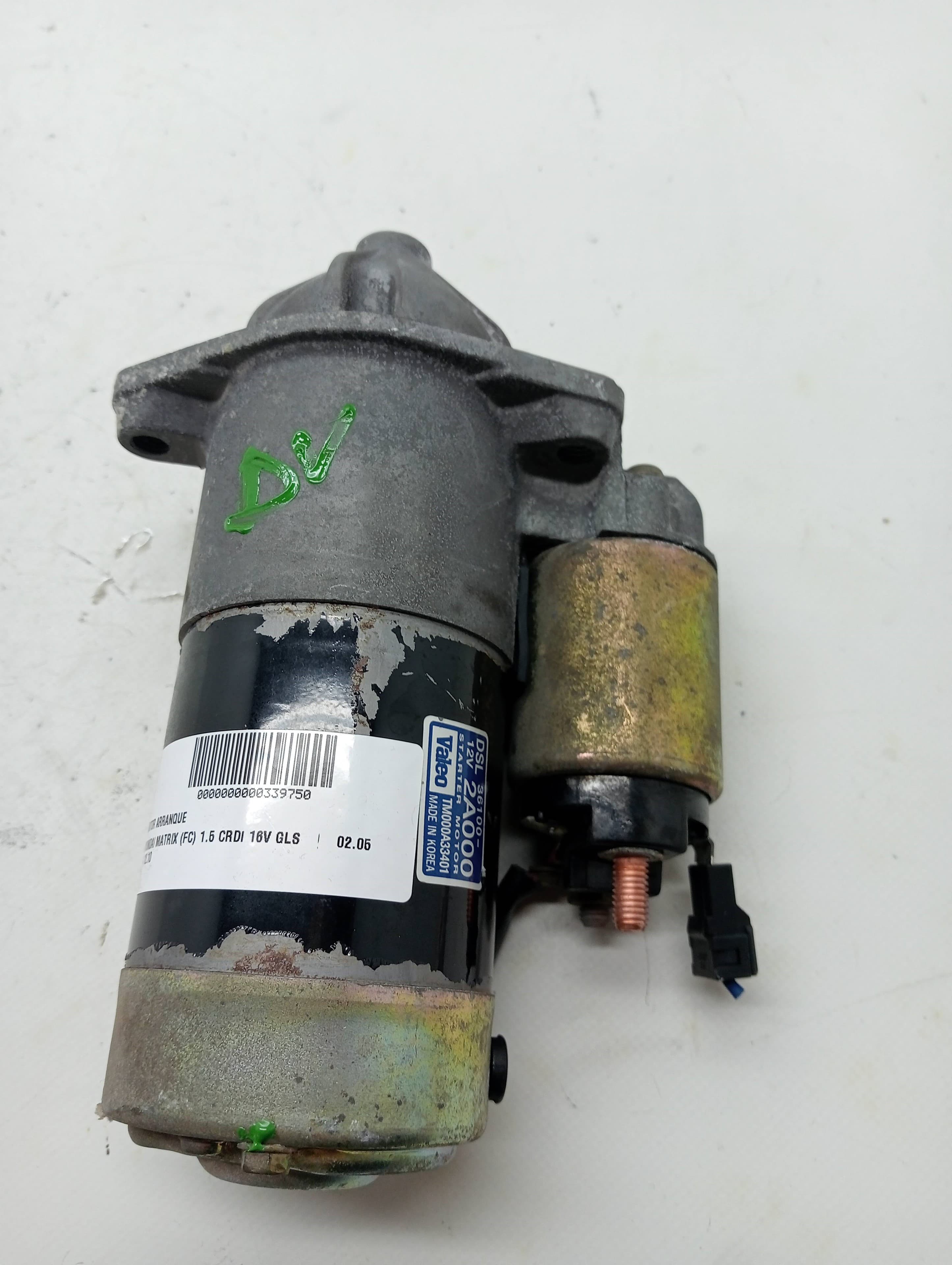 Motor arranque HYUNDAI MATRIX (FC)