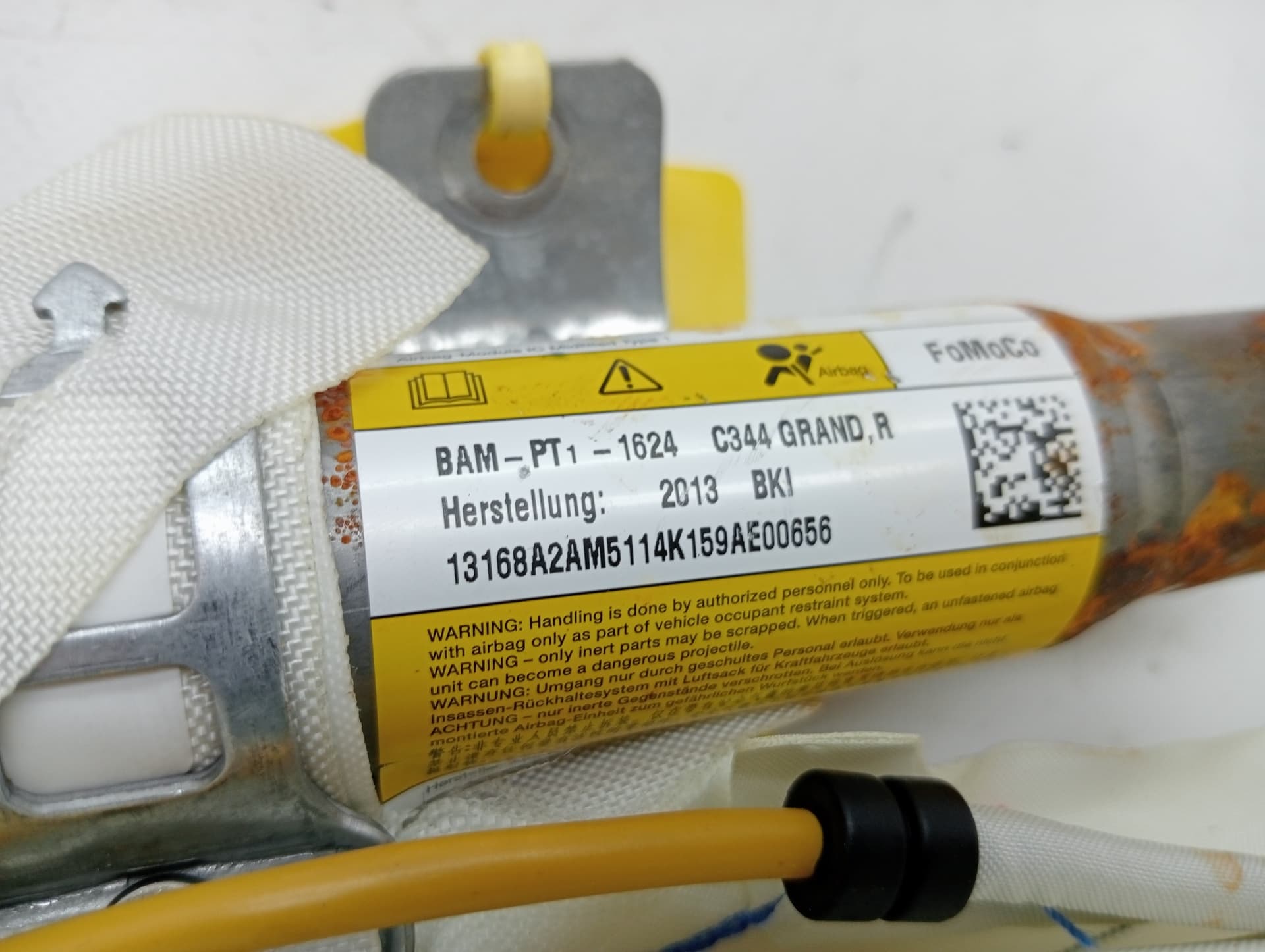 Airbag cortina delantero derecho FORD GRAND C-MAX 3