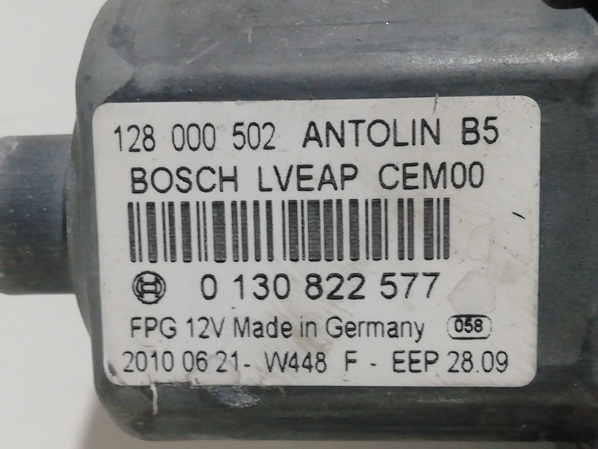 Elevalunas trasero izquierdo CITROEN C4 BERLINA 4
