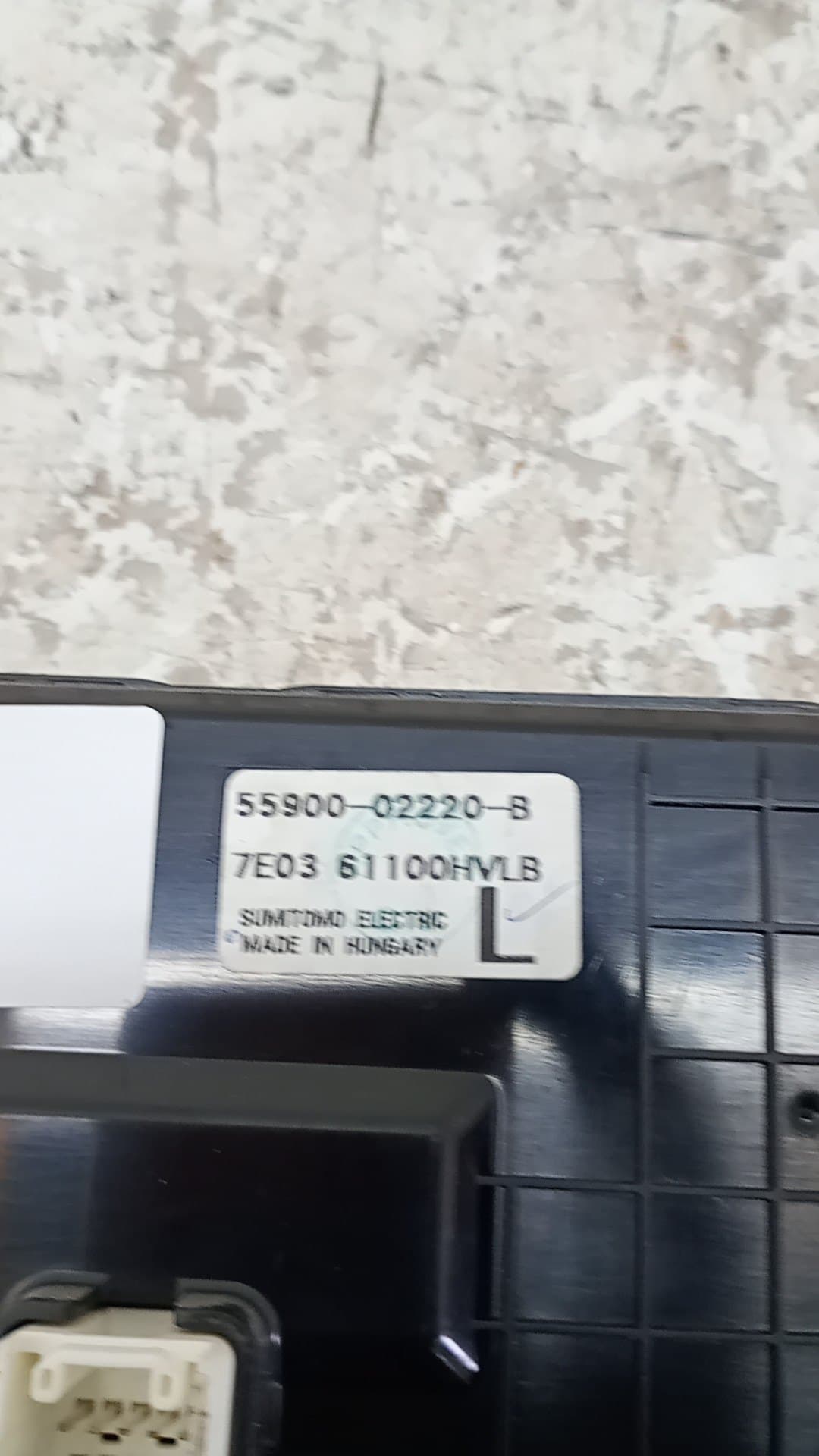 Mando climatizador TOYOTA AURIS 2