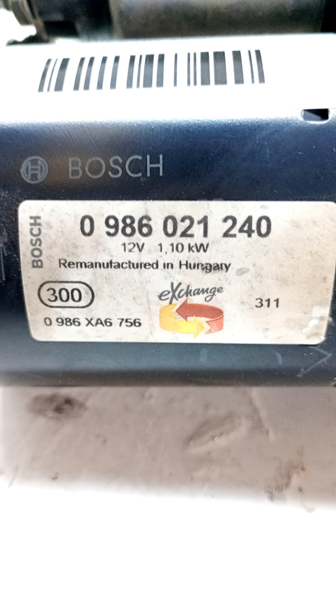 Motor arranque SUZUKI SWIFT SF BERLINA (EA) 2