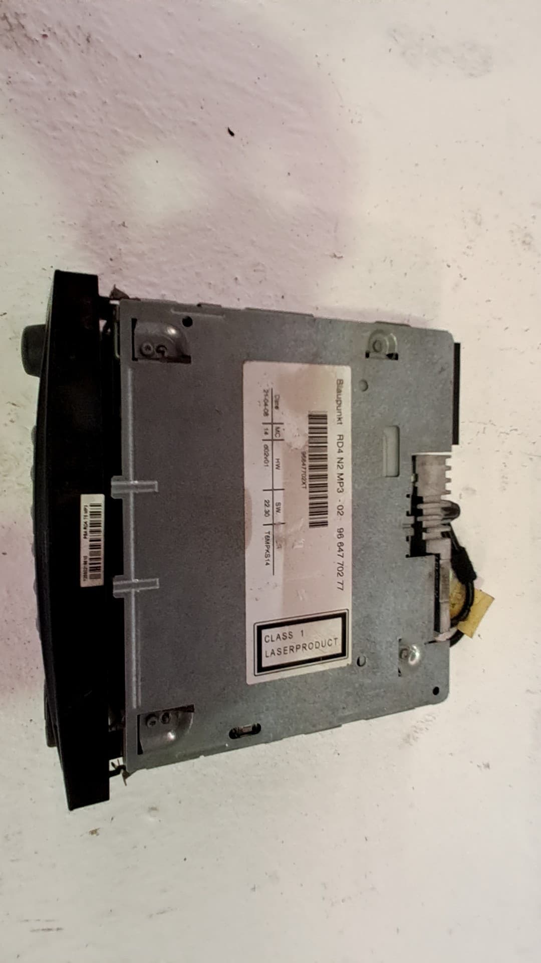 Sistema audio / radio cd CITROEN C8 3