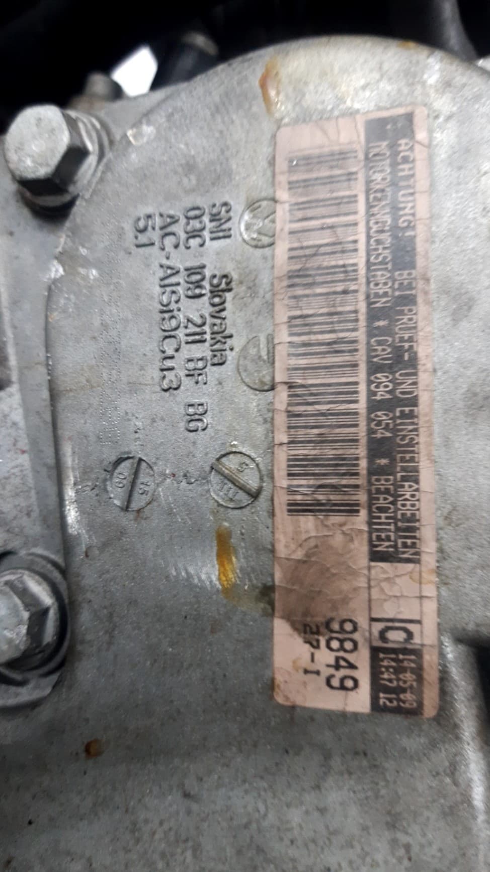 Motor completo VOLKSWAGEN SCIROCCO (137) 2