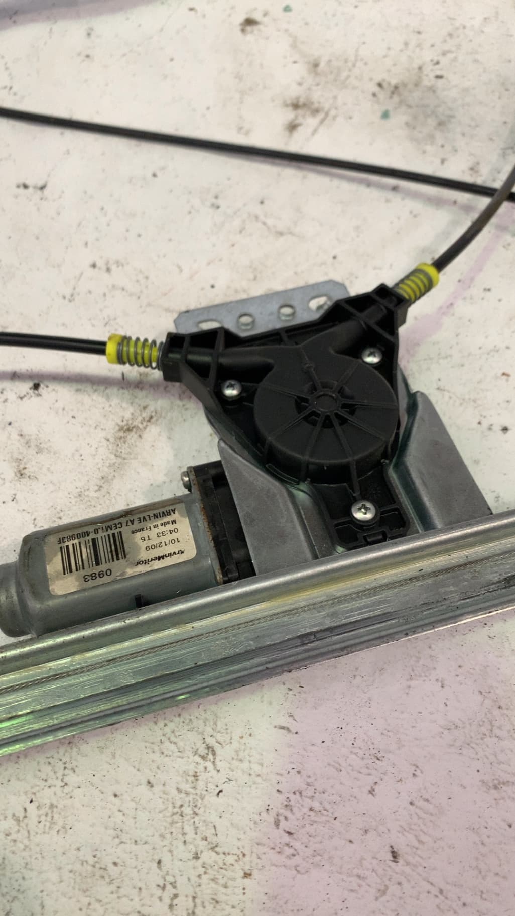 Motor elevalunas delantero derecho CITROEN JUMPY 2