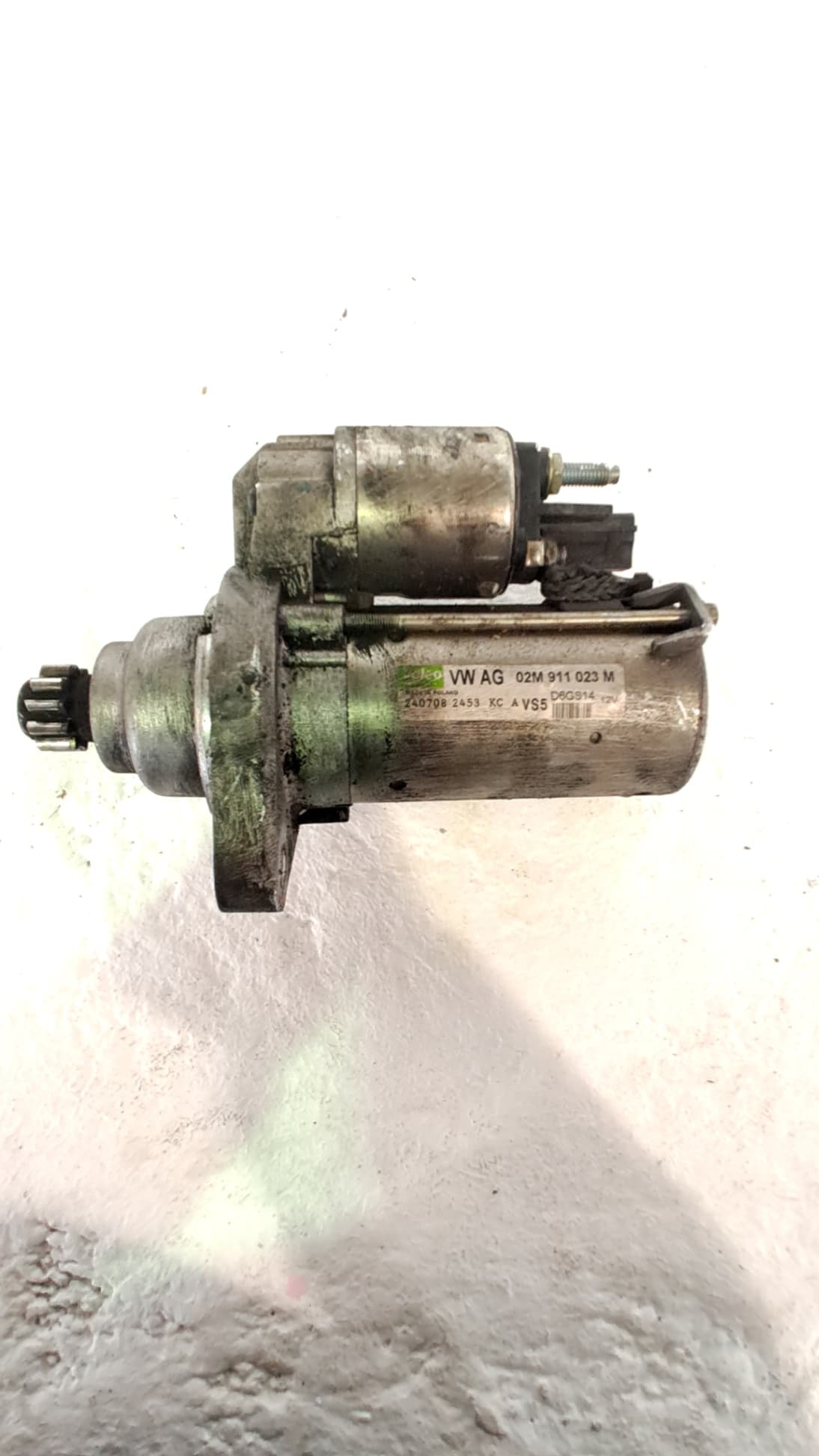 Motor arranque AUDI TT (8J3)