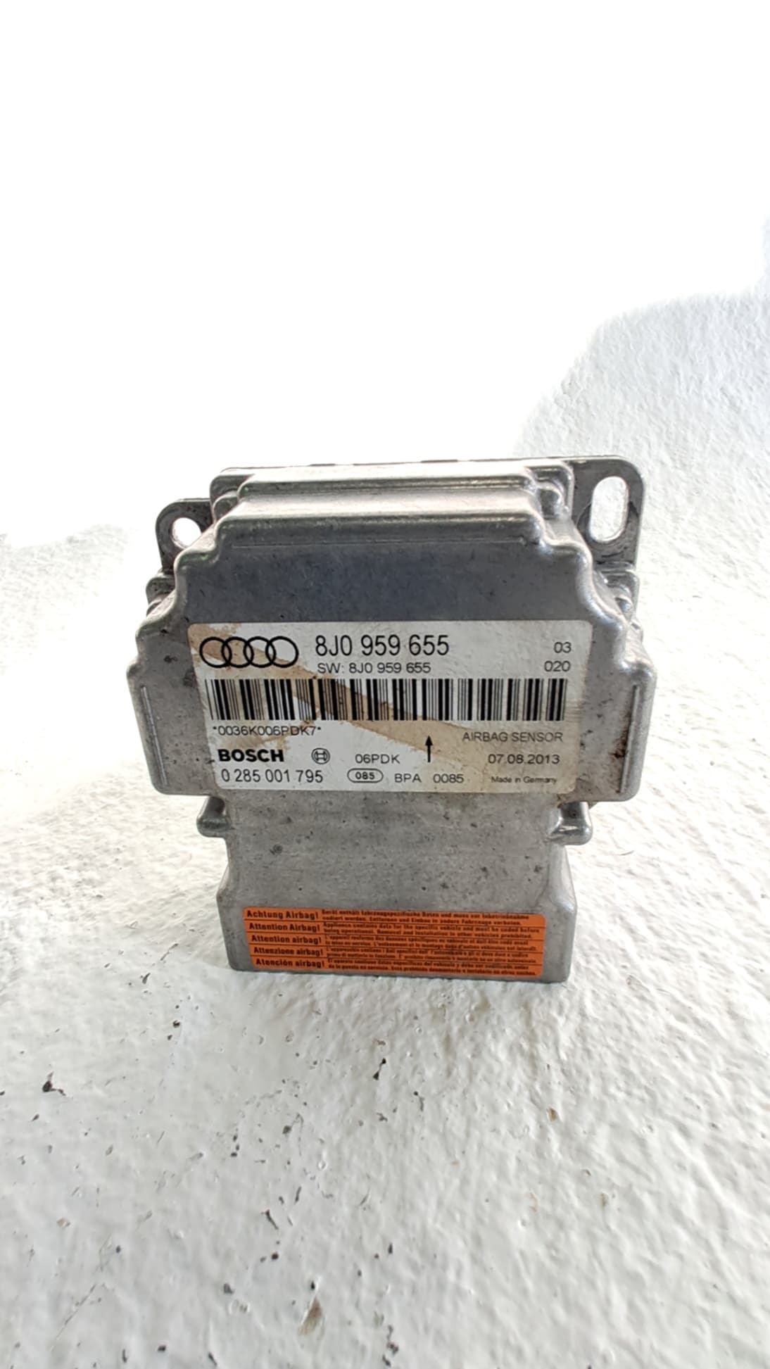 Centralita airbag AUDI TT (8J3) 3
