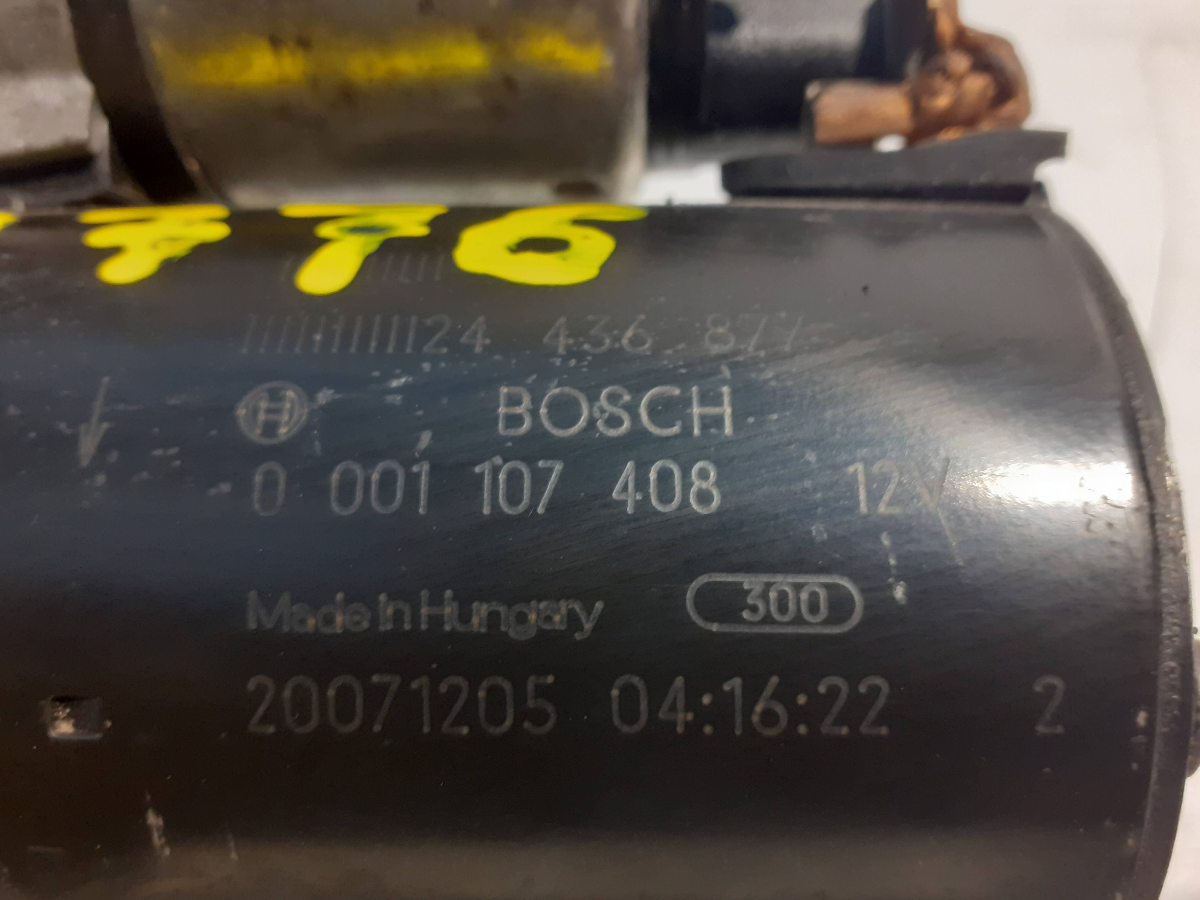 Motor arranque OPEL CORSA D 2