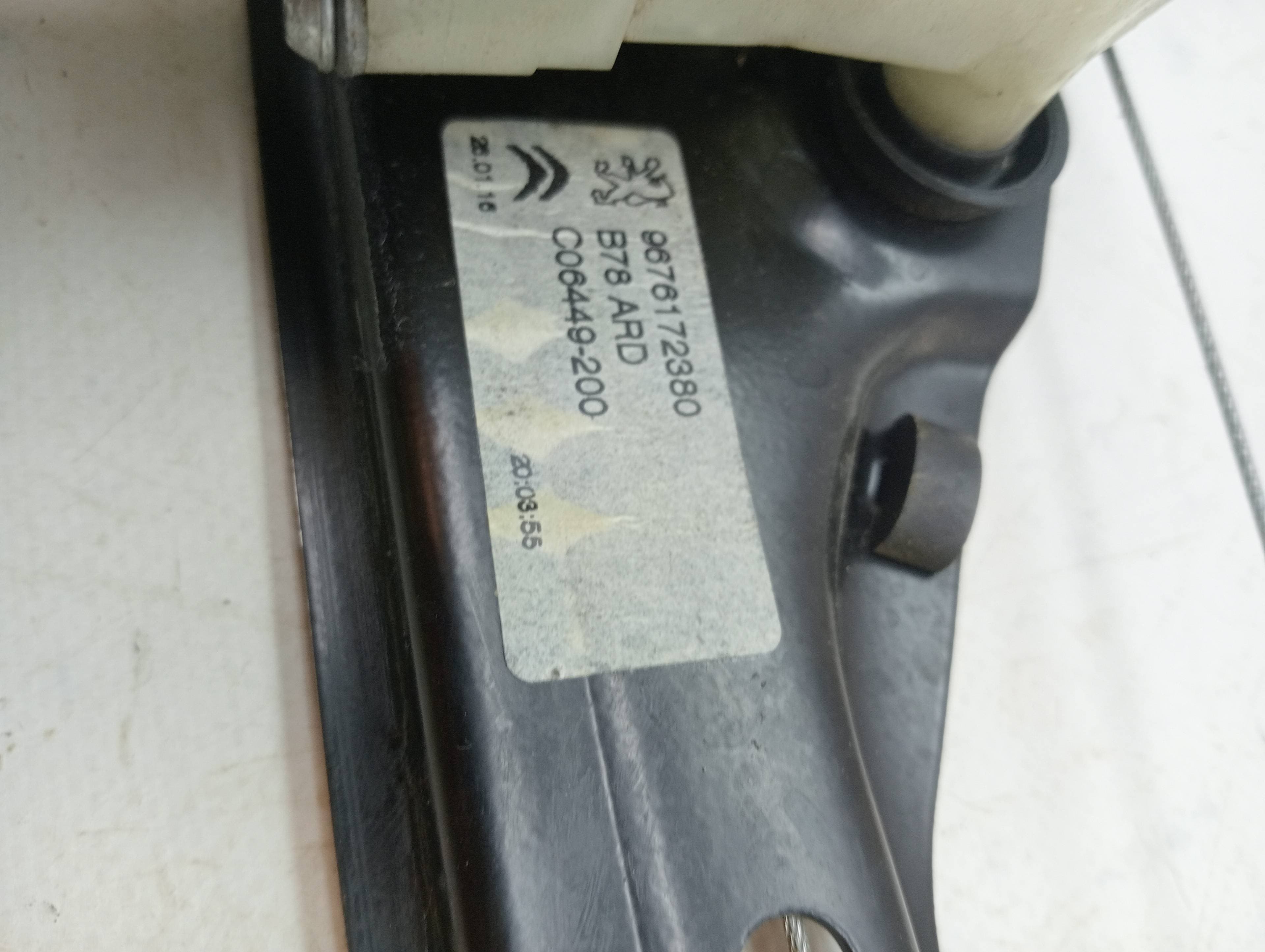 Elevalunas trasero derecho CITROEN C4 GRAND PICASSO 3