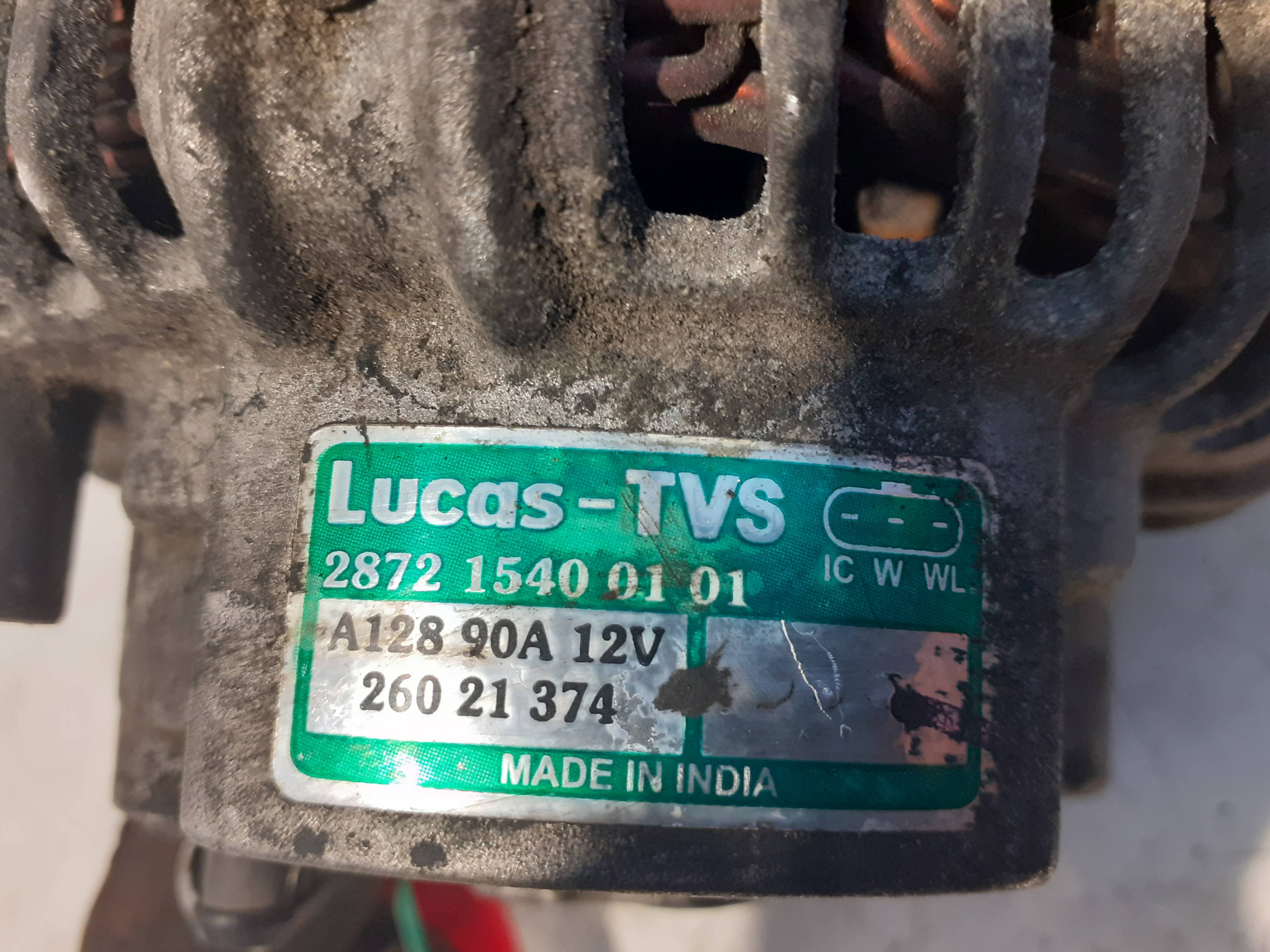 Alternador TATA INDICA 2