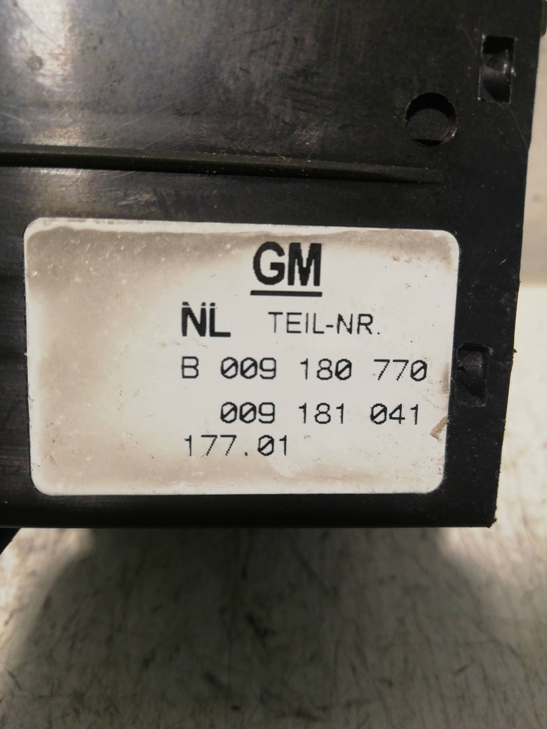 Mando luces OPEL ASTRA G CARAVAN 2