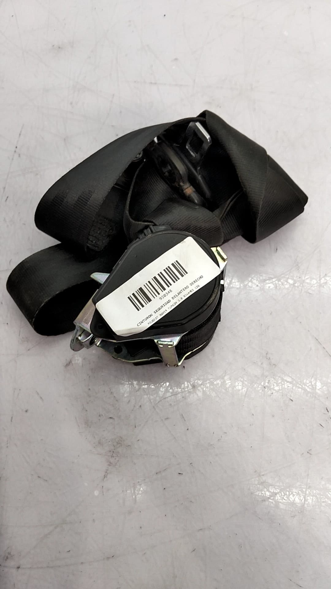 Cinturon seguridad delantero derecho PEUGEOT BOXER FURGÓN