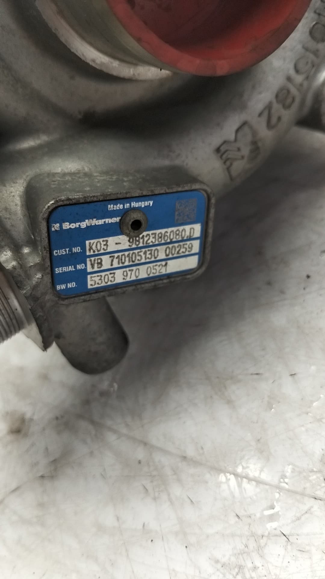 Turbocompresor PEUGEOT BOXER FURGÓN 3