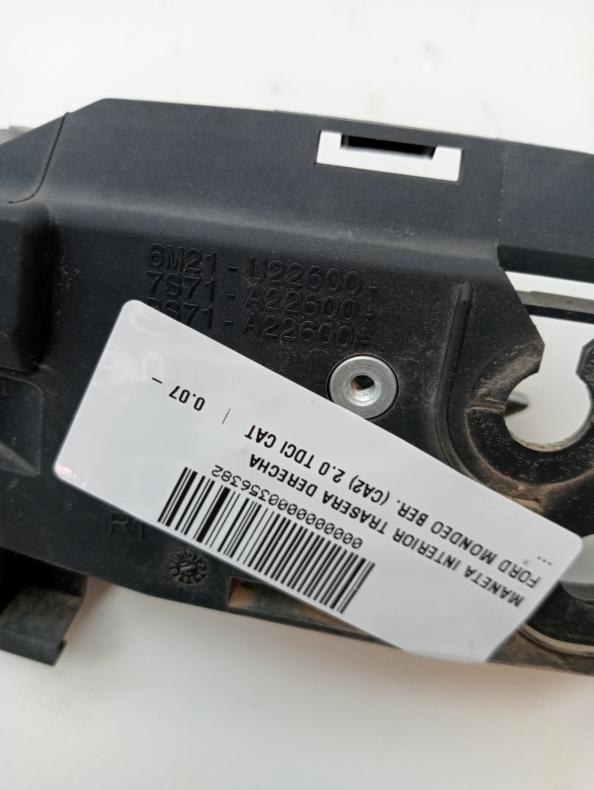 Maneta interior trasera derecha FORD MONDEO BER 2