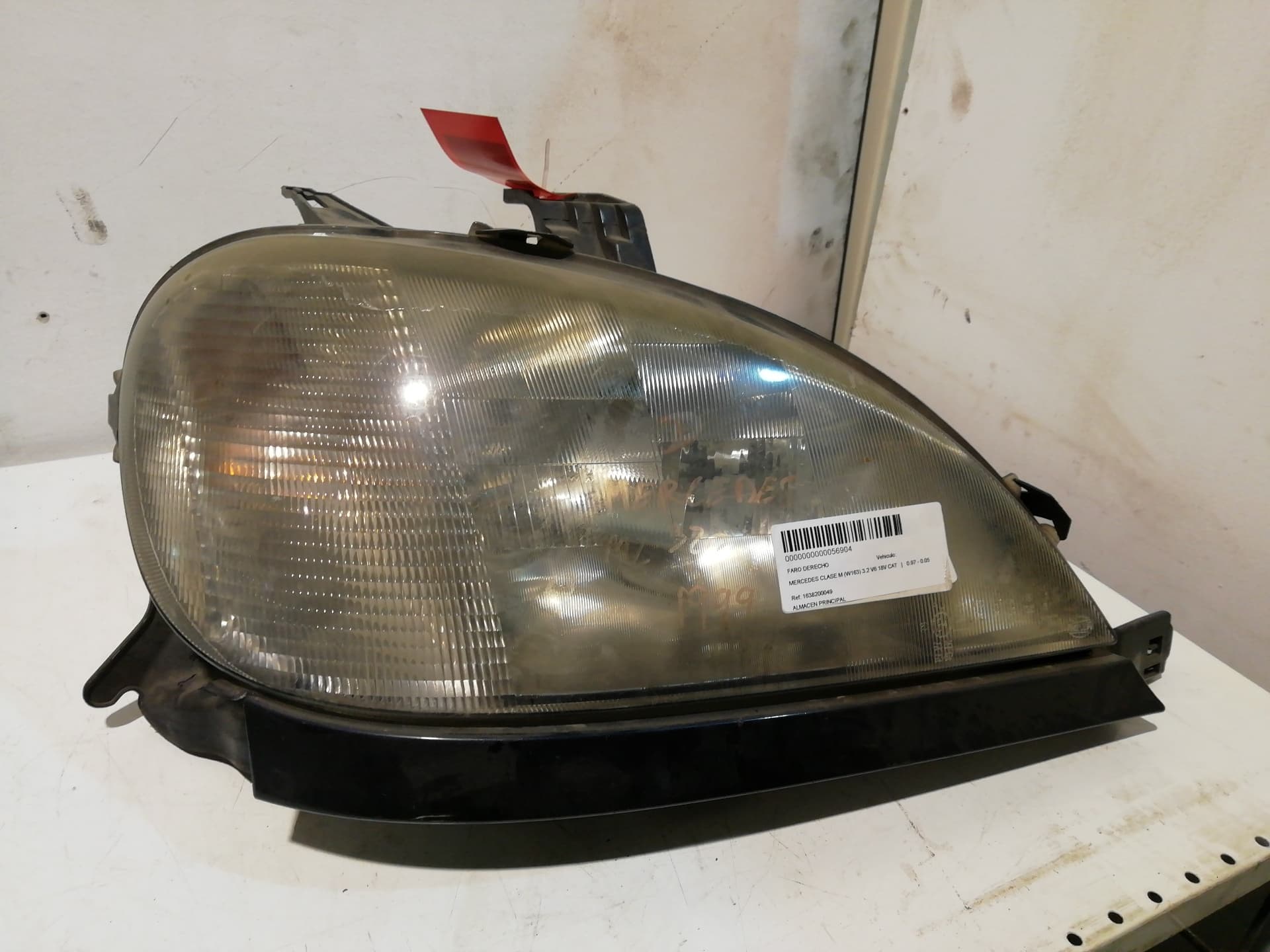 Faro derecho MERCEDES-BENZ CLASE M (W163)