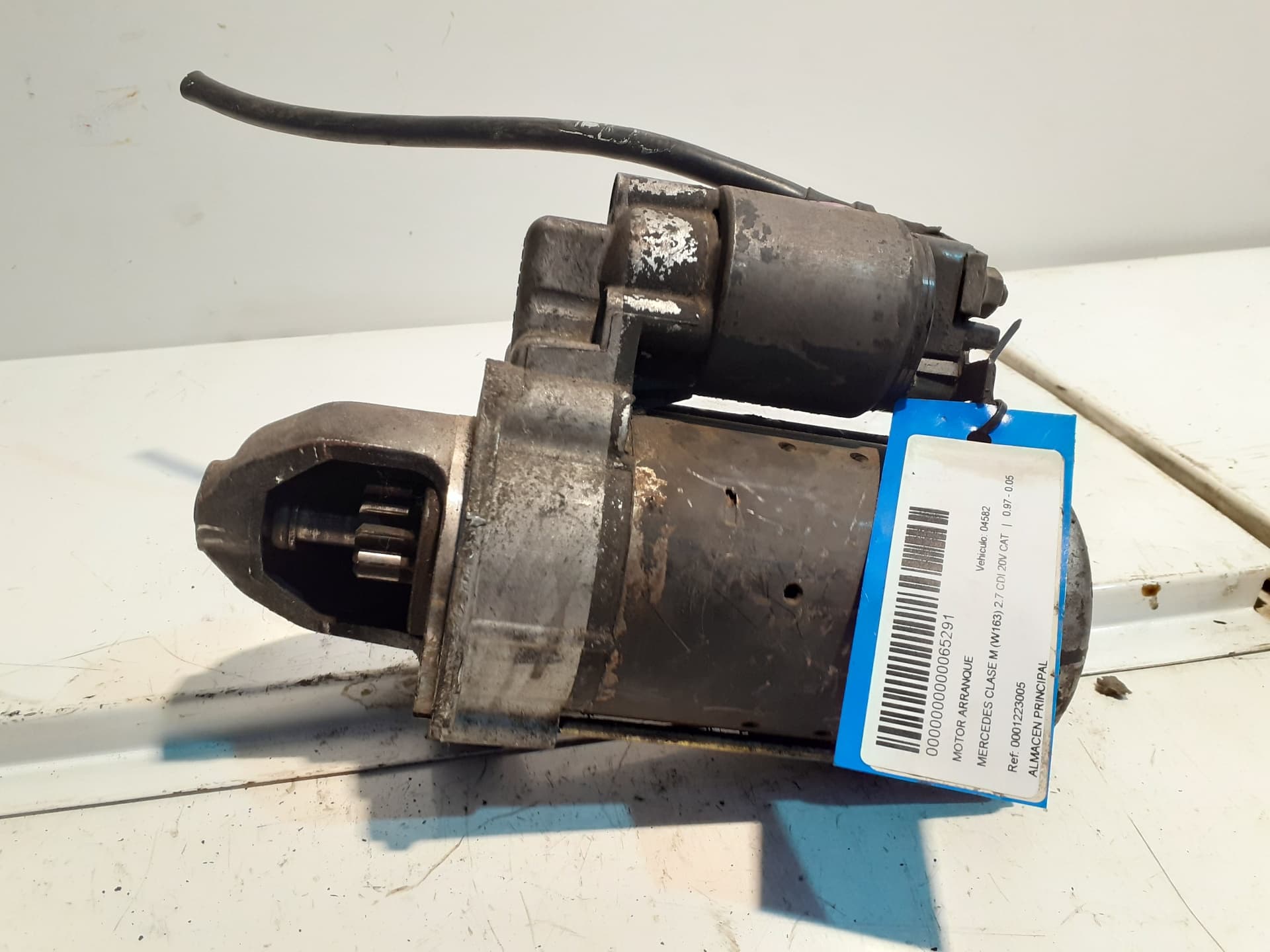 Motor arranque MERCEDES-BENZ CLASE M (W163) 4