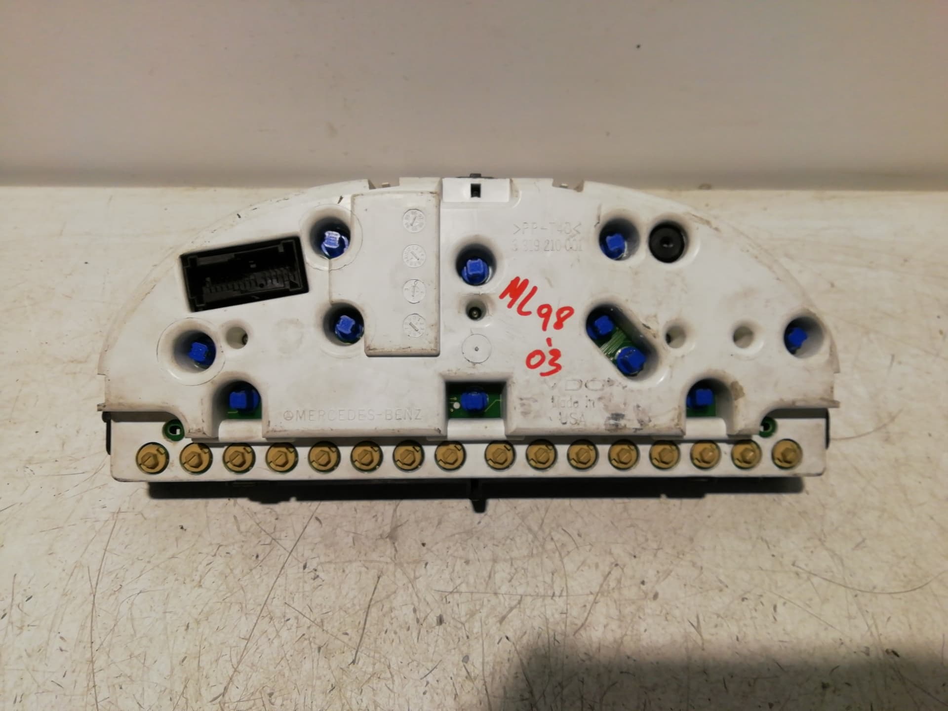 Cuadro instrumentos MERCEDES-BENZ CLASE M (W163) 3