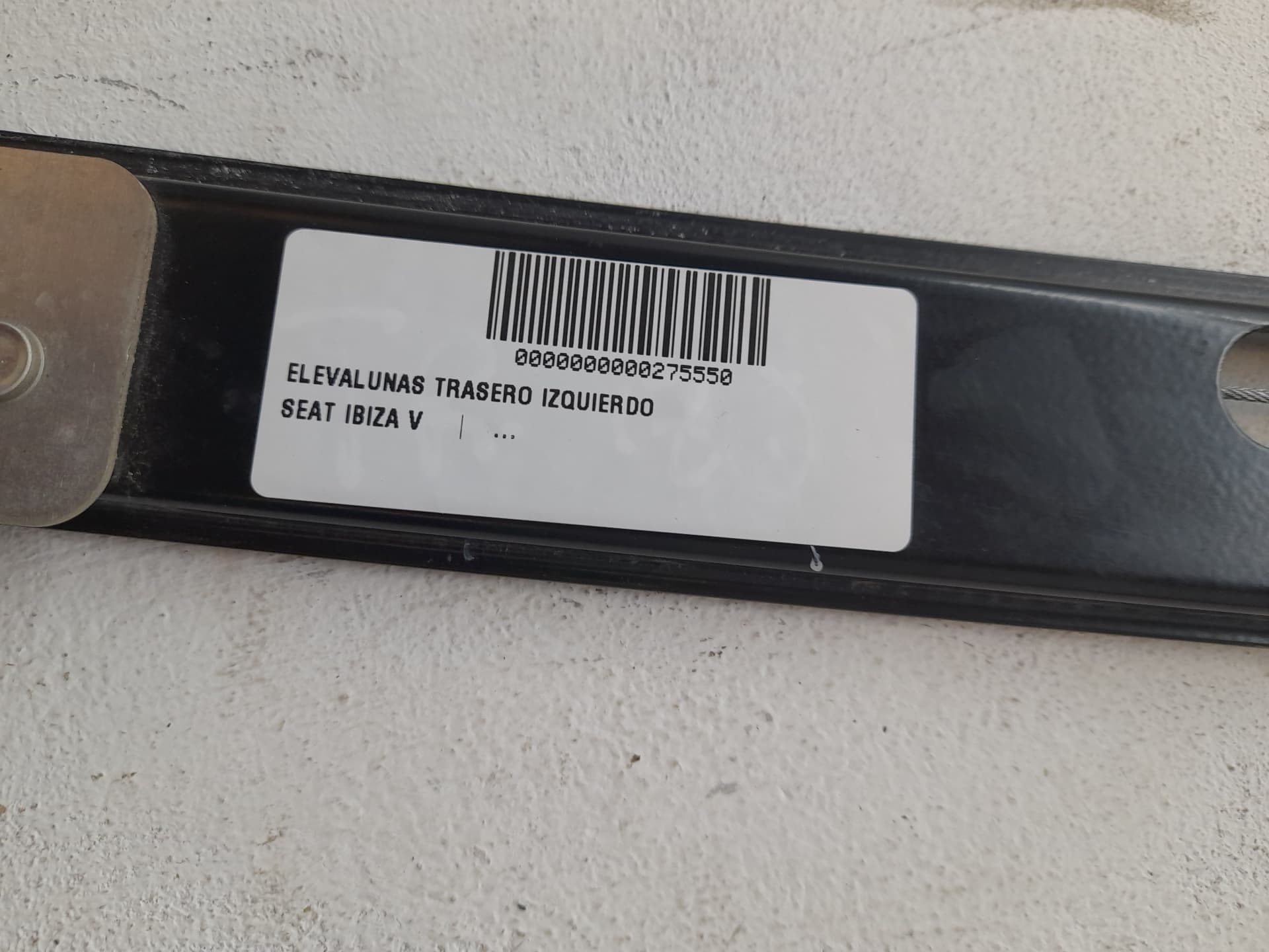 Elevalunas trasero izquierdo SEAT IBIZA V 2