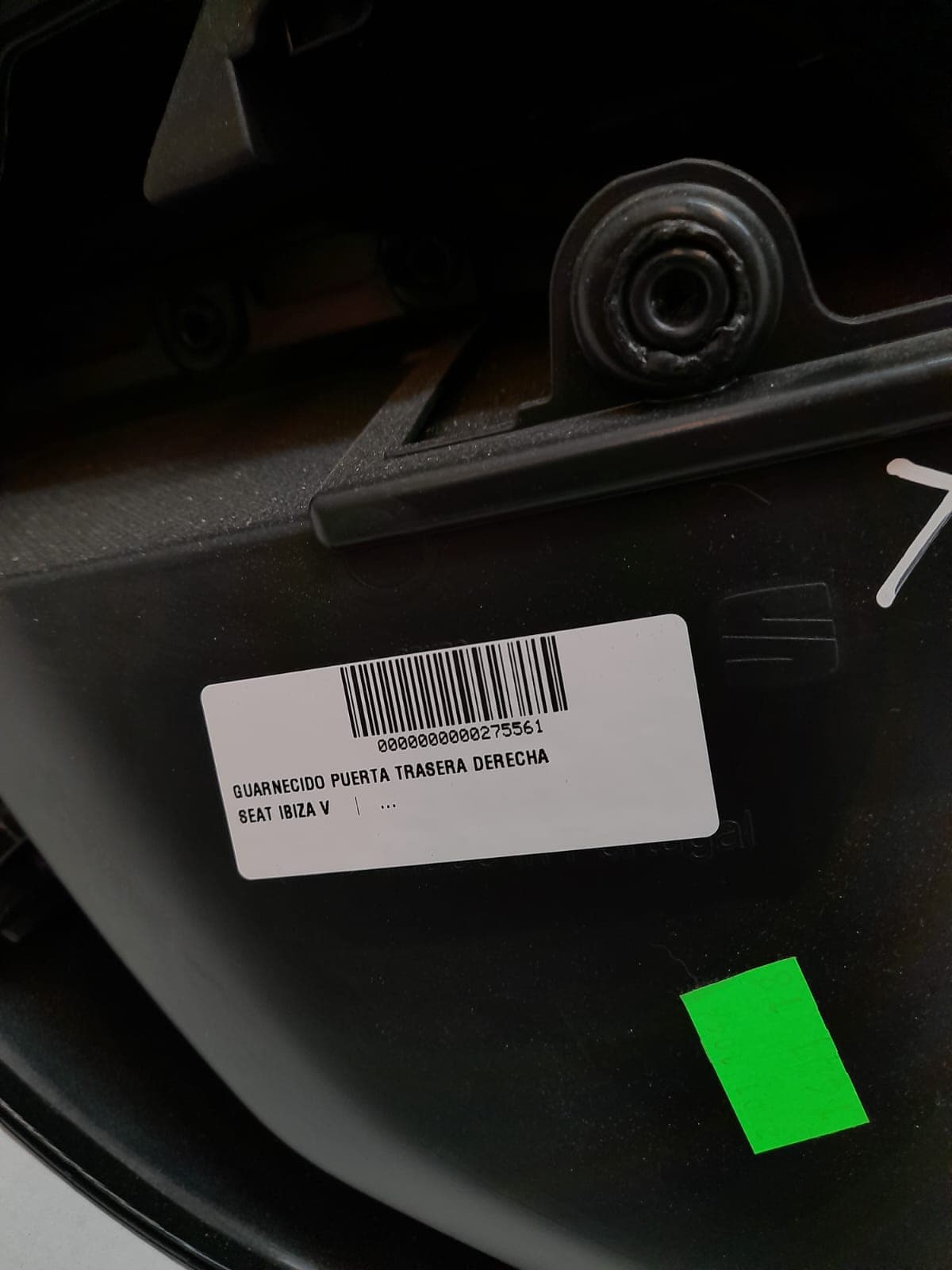 Guarnecido puerta trasera derecha SEAT IBIZA V 2
