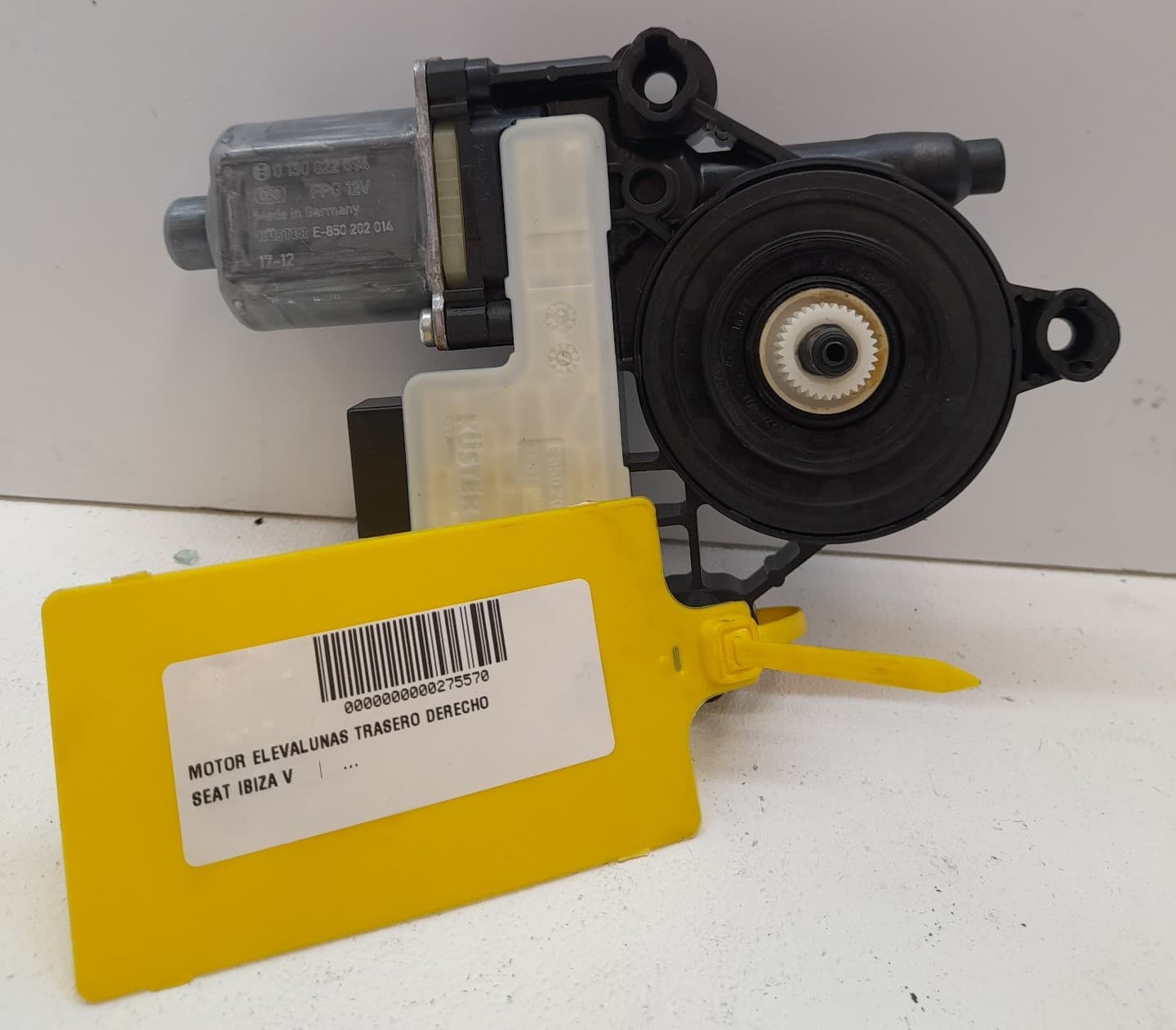 Motor elevalunas trasero derecho SEAT IBIZA V