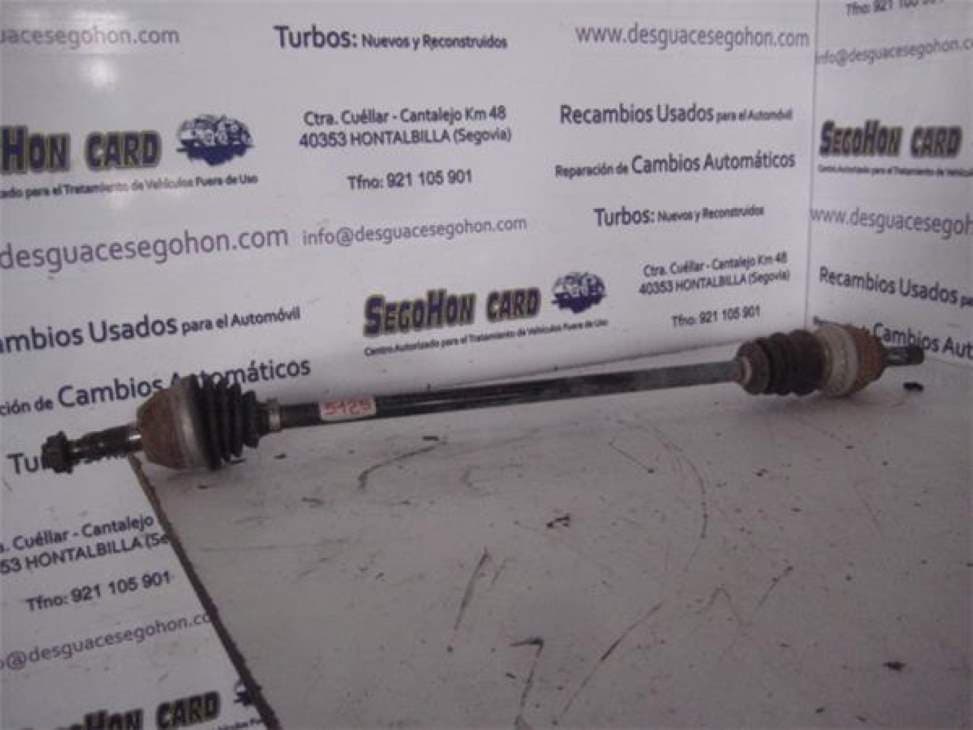 Transmision delantera derecha OPEL ZAFIRA B