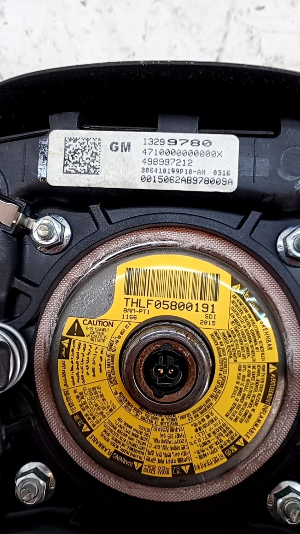 Recambio OPEL ZAFIRA TOURER C (P12) ref. 13299780 2