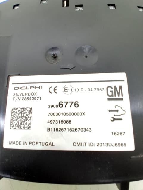 Modulo electronico OPEL MOKKA 3