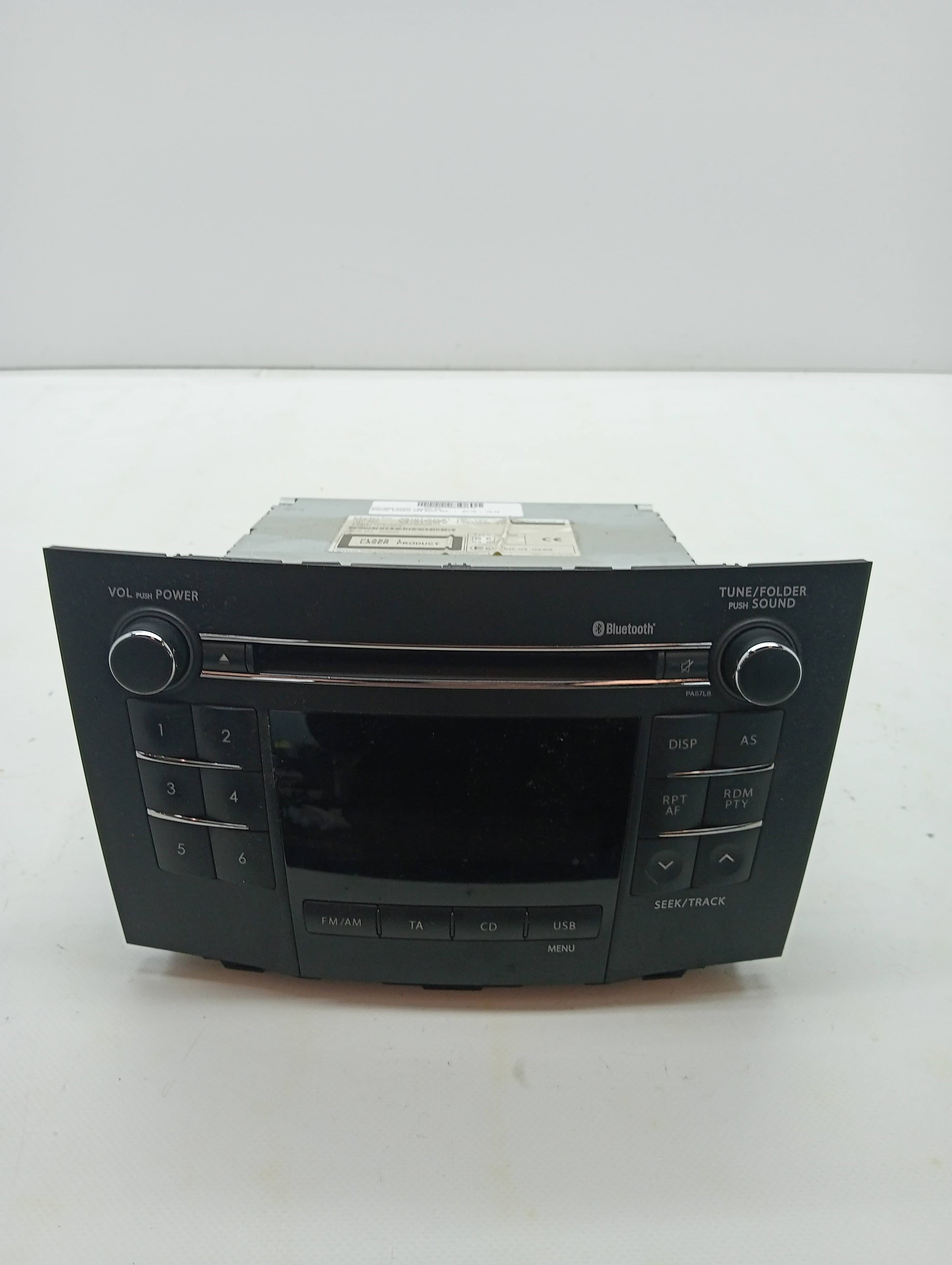 Sistema audio / radio cd SUZUKI KIZASHI A6B